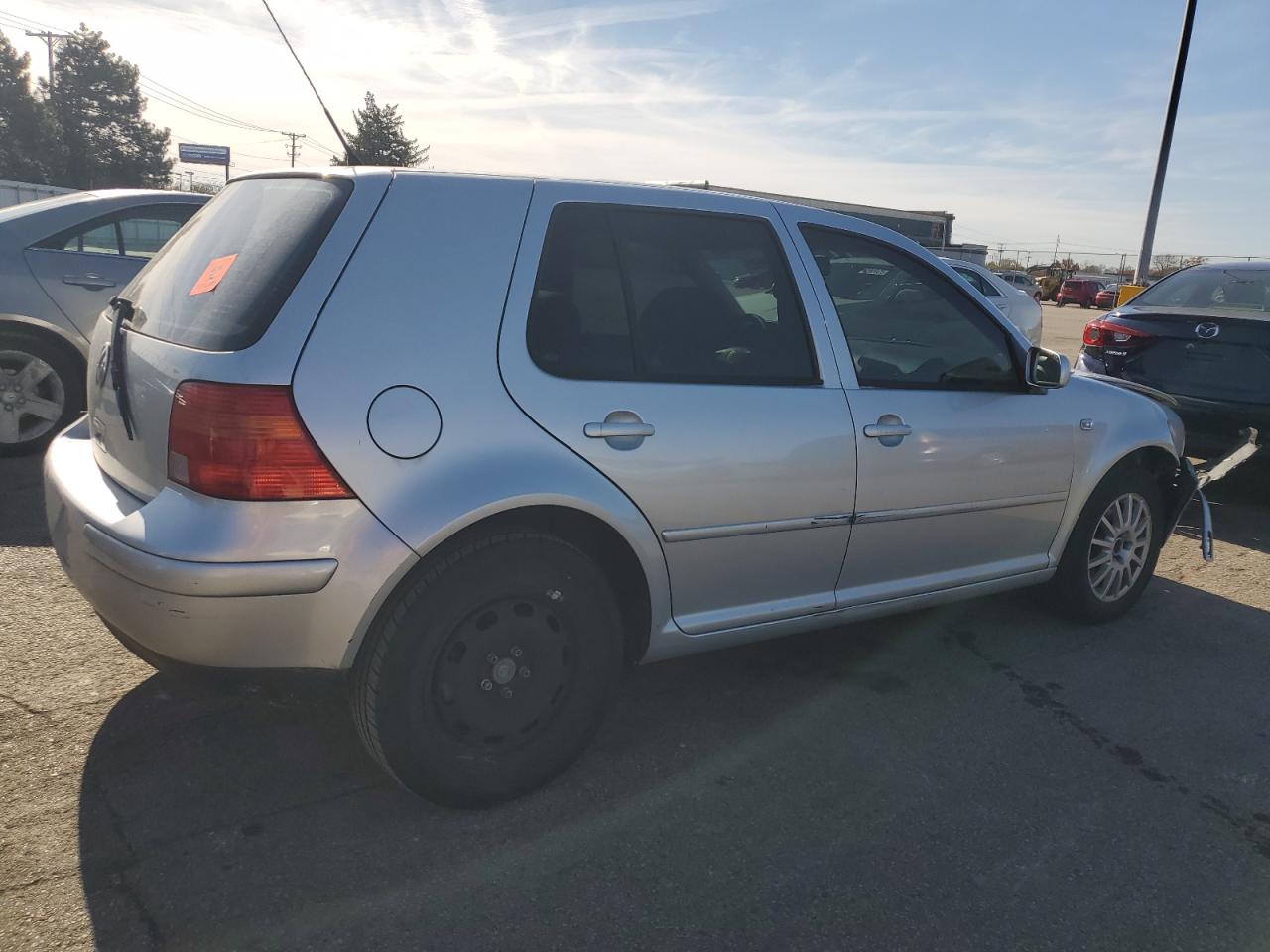 2004 Volkswagen Golf Gls Серебряный vin: 9BWGL61J344032445