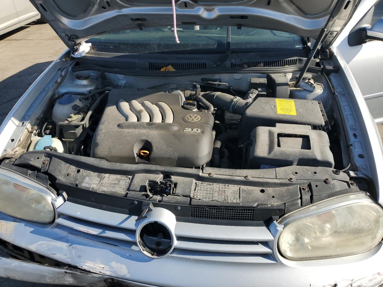 2004 Volkswagen Golf Gls Серебряный vin: 9BWGL61J344032445