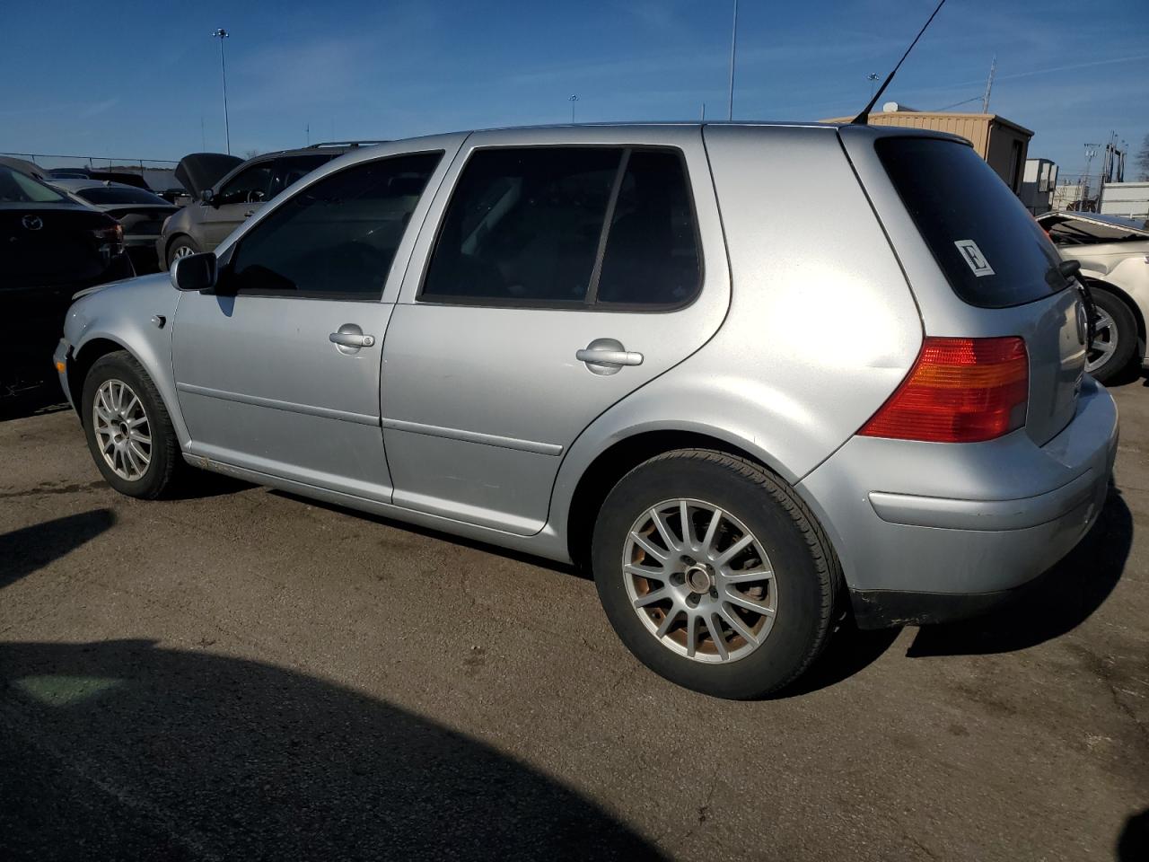 2004 Volkswagen Golf Gls Серебряный vin: 9BWGL61J344032445