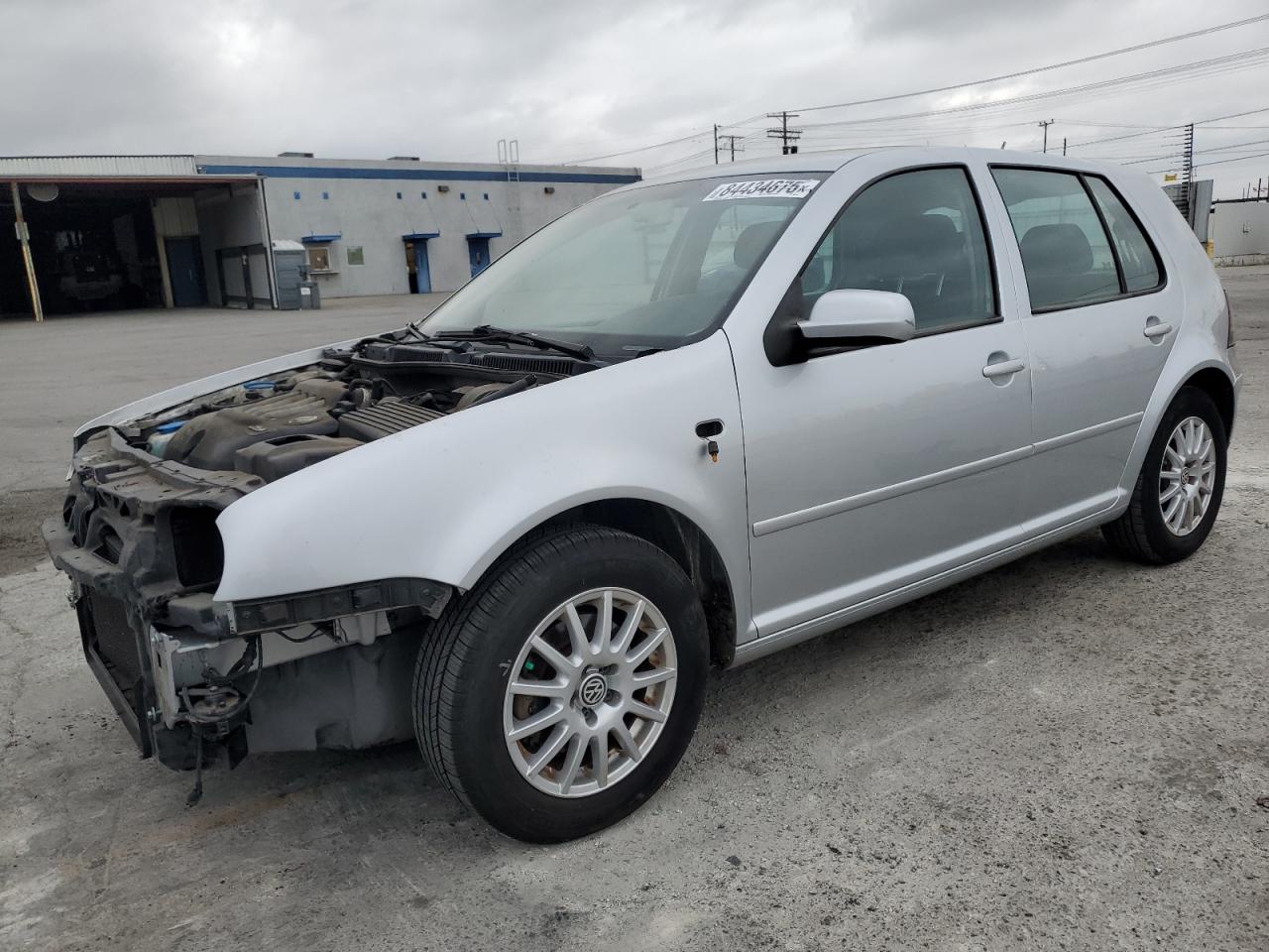 2005 Volkswagen Golf Gls Gray vin: 9BWGL61J354032978