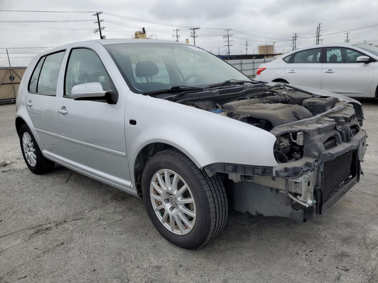 2005 Volkswagen Golf Gls Gray vin: 9BWGL61J354032978