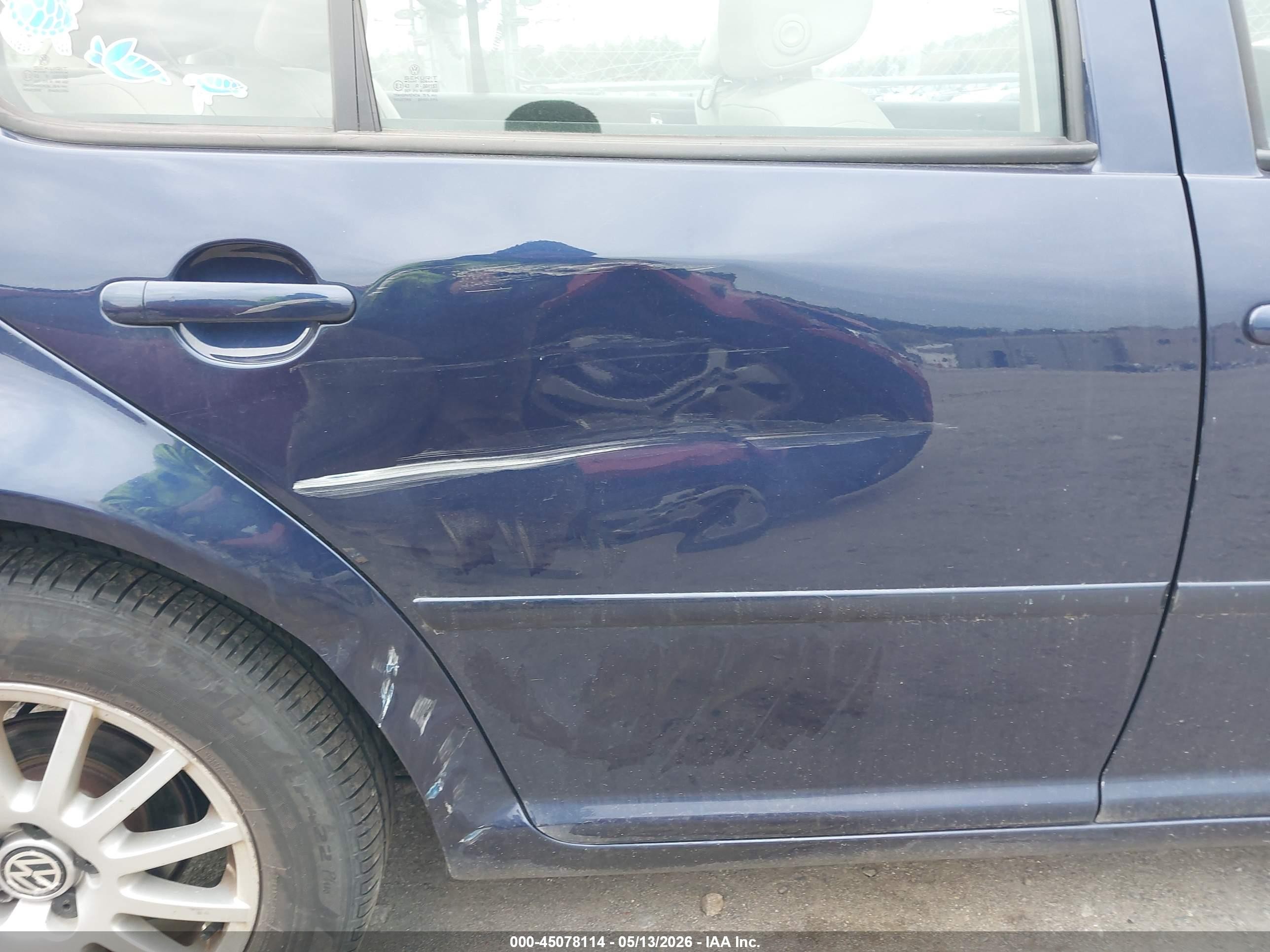 2004 Volkswagen Golf Gls 2.0l Blue vin: 9BWGL61J444004492