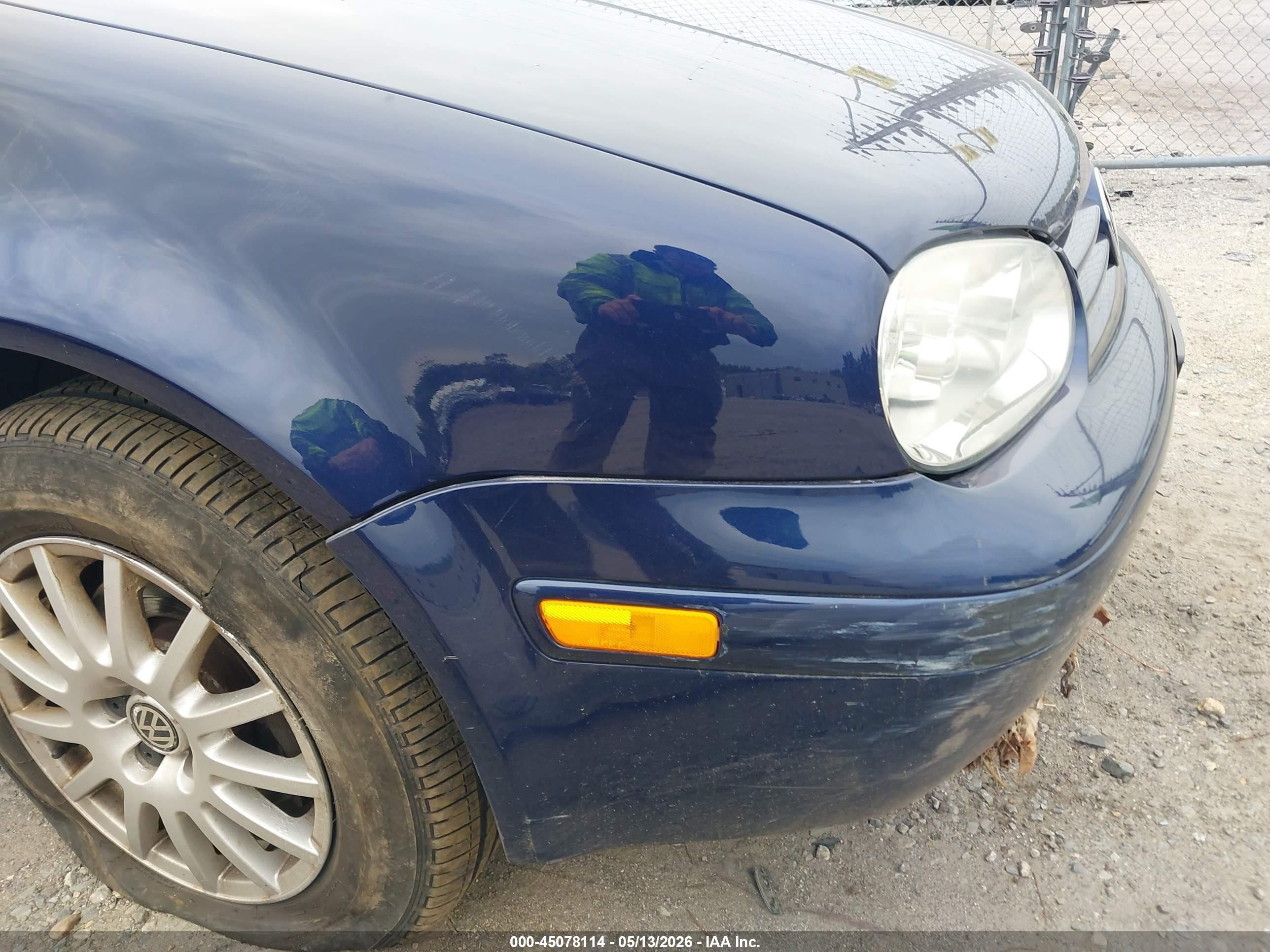 2004 Volkswagen Golf Gls 2.0l Blue vin: 9BWGL61J444004492