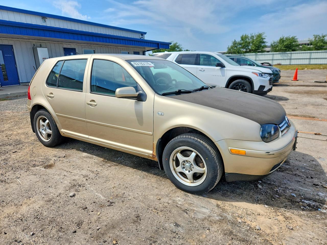 2004 Volkswagen Golf Gls Tan vin: 9BWGL61J444033460