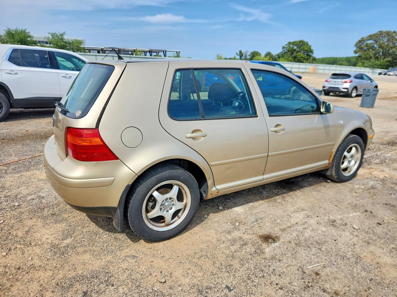 2004 Volkswagen Golf Gls Tan vin: 9BWGL61J444033460
