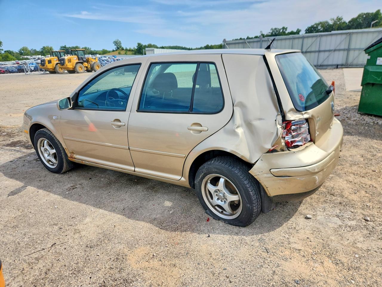 2004 Volkswagen Golf Gls Tan vin: 9BWGL61J444033460