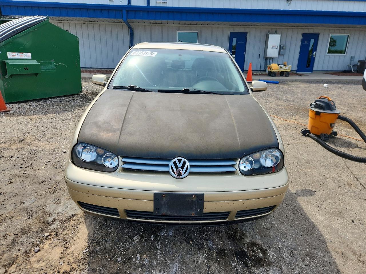 2004 Volkswagen Golf Gls Tan vin: 9BWGL61J444033460