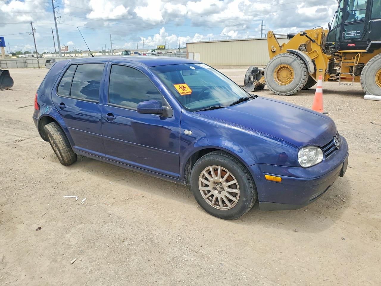 2006 Volkswagen Golf Gls Blue vin: 9BWGL61J564002527
