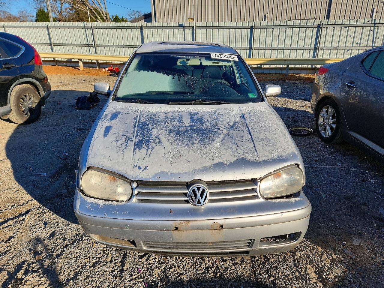2004 Volkswagen Golf Gls Silver vin: 9BWGL61J744007838