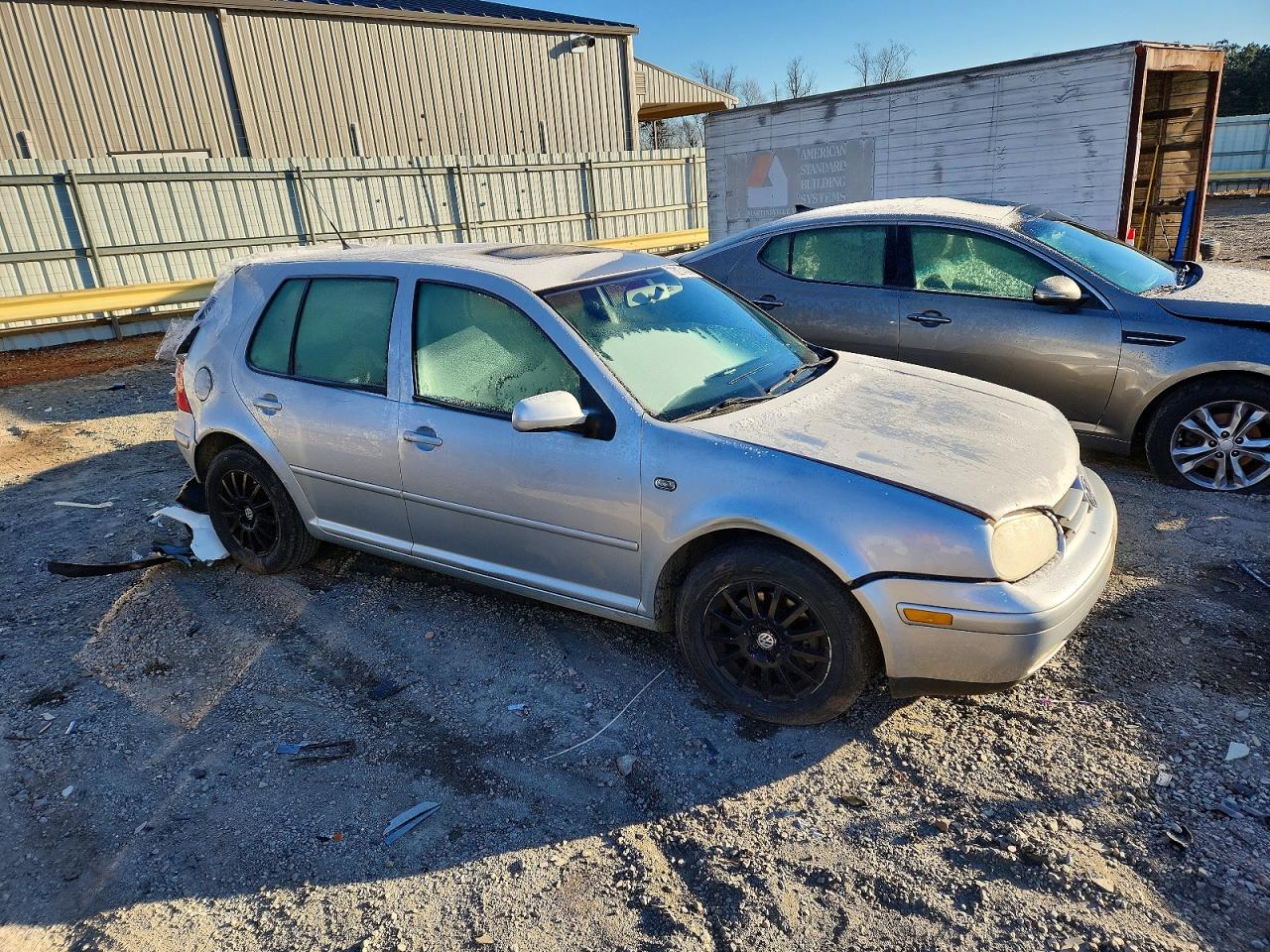 2004 Volkswagen Golf Gls Silver vin: 9BWGL61J744007838