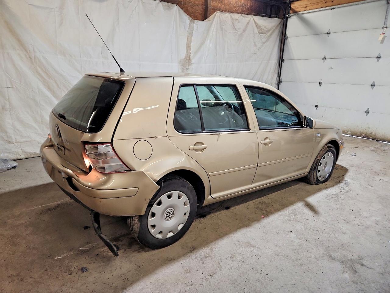 2004 Volkswagen Golf Gls Cream vin: 9BWGL61J844032697