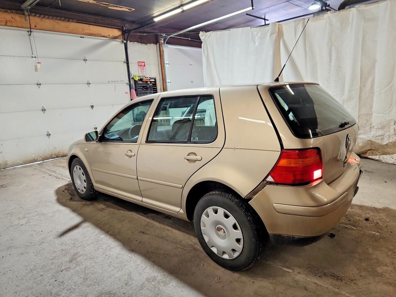 2004 Volkswagen Golf Gls Cream vin: 9BWGL61J844032697