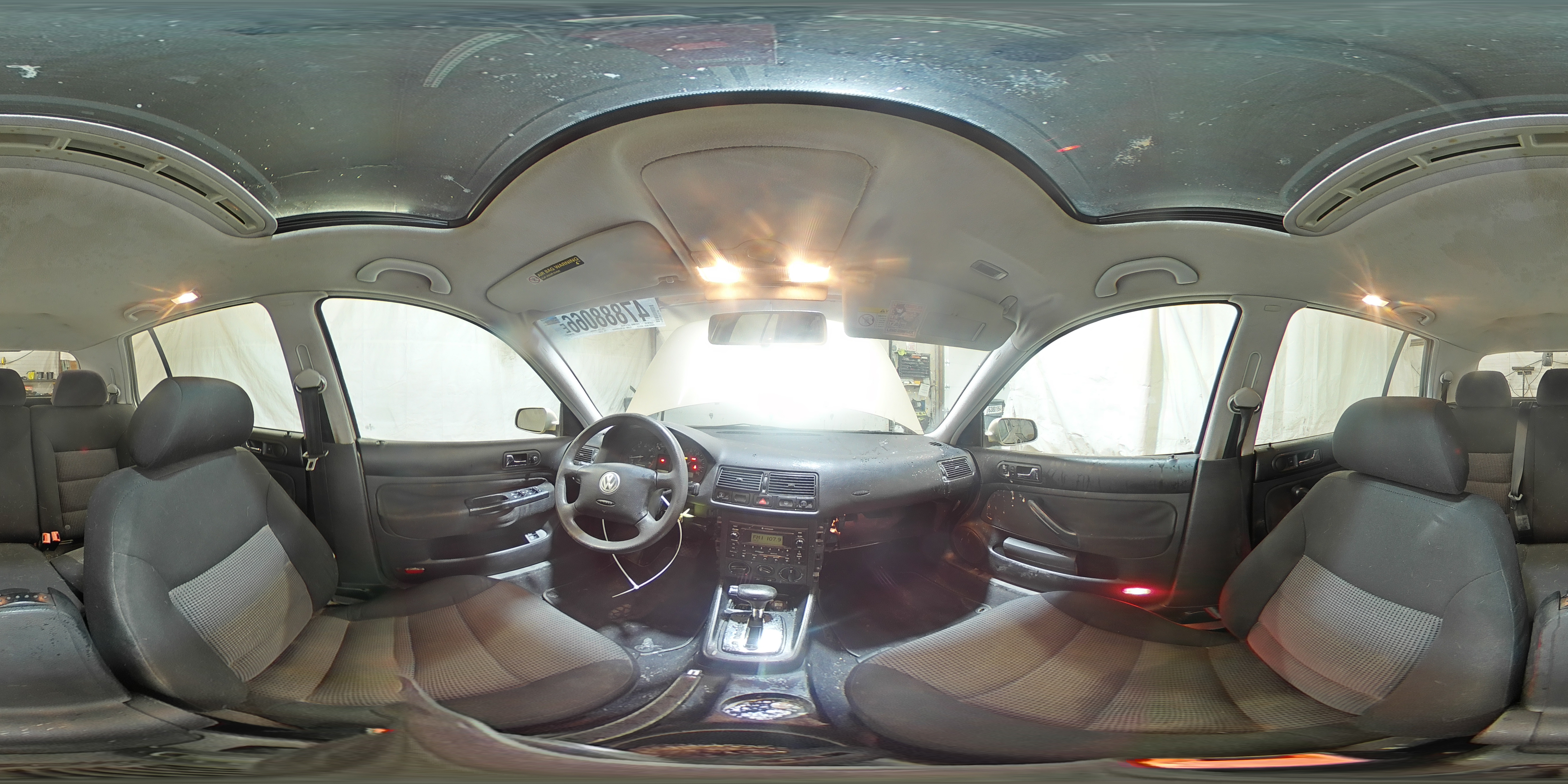 2004 Volkswagen Golf Gls Cream vin: 9BWGL61J844032697