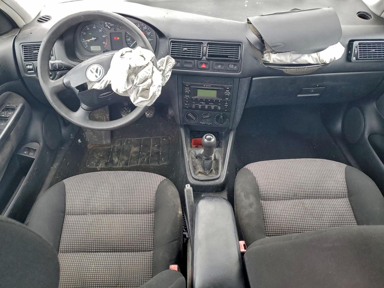 2004 Volkswagen Golf Gls Silver vin: 9BWGL61J844042968