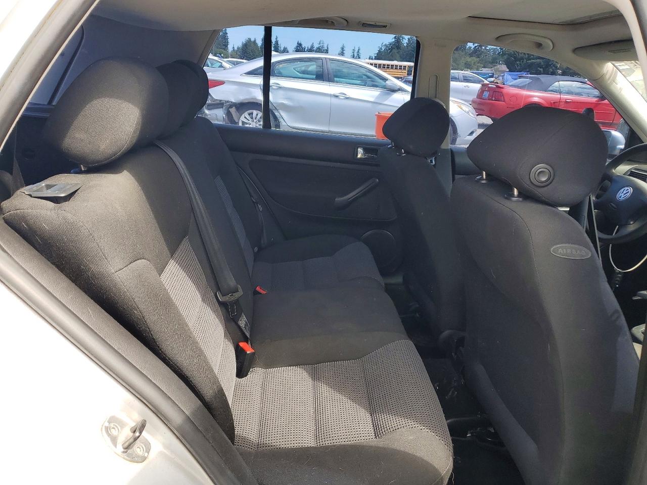 2005 Volkswagen Golf Gls Silver vin: 9BWGL61J854005601