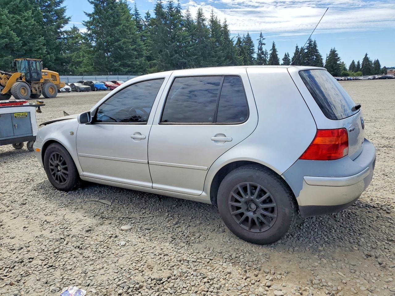 2005 Volkswagen Golf Gls Silver vin: 9BWGL61J854005601