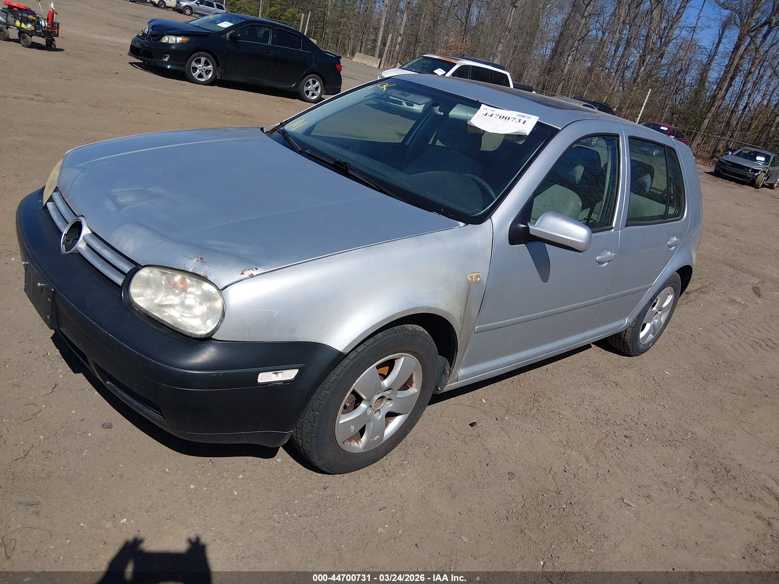 2004 Volkswagen Golf Gls 2.0l Серебряный vin: 9BWGL61J944007856