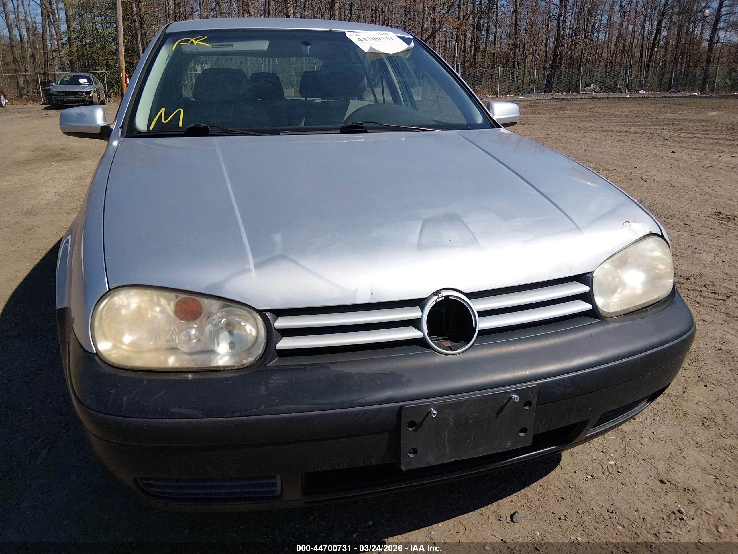 2004 Volkswagen Golf Gls 2.0l Серебряный vin: 9BWGL61J944007856