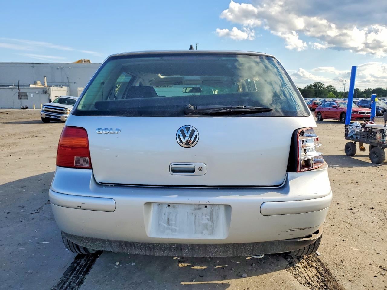 2004 Volkswagen Golf Gls Silver vin: 9BWGL61J944017772