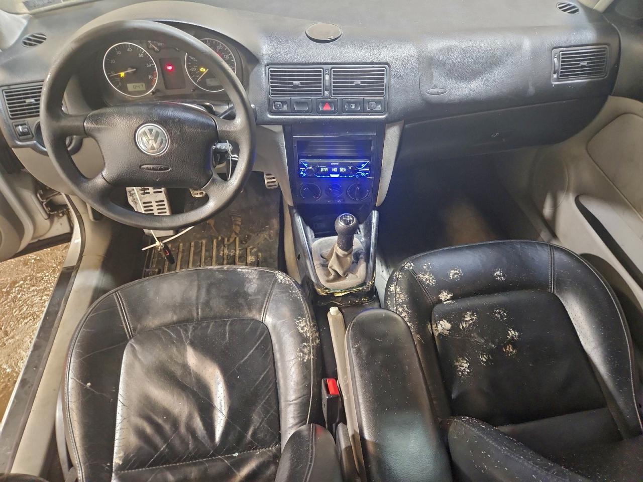 2004 Volkswagen Golf Gls Silver vin: 9BWGL61JX44041773