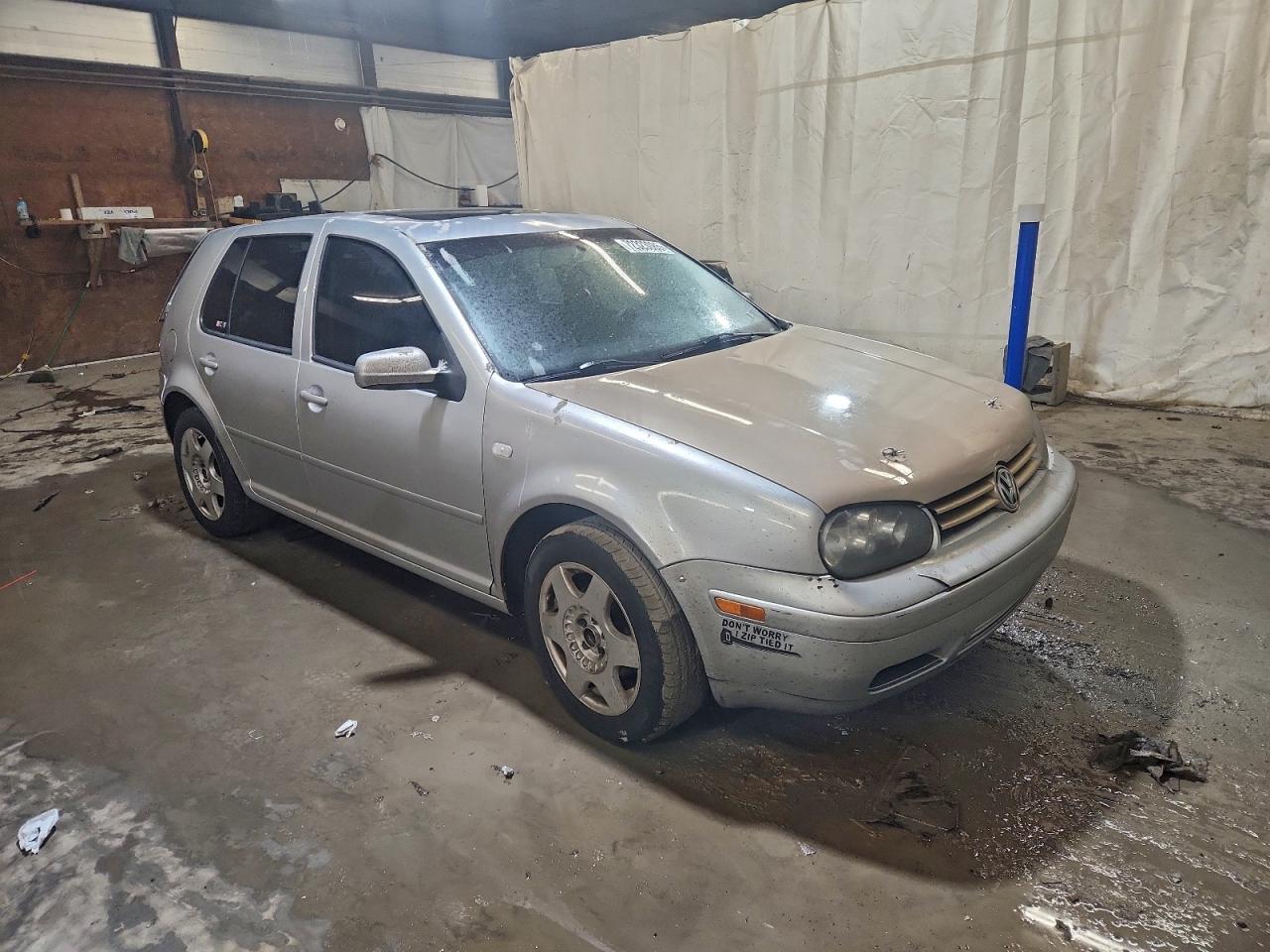 2004 Volkswagen Golf Gls Silver vin: 9BWGL61JX44041773
