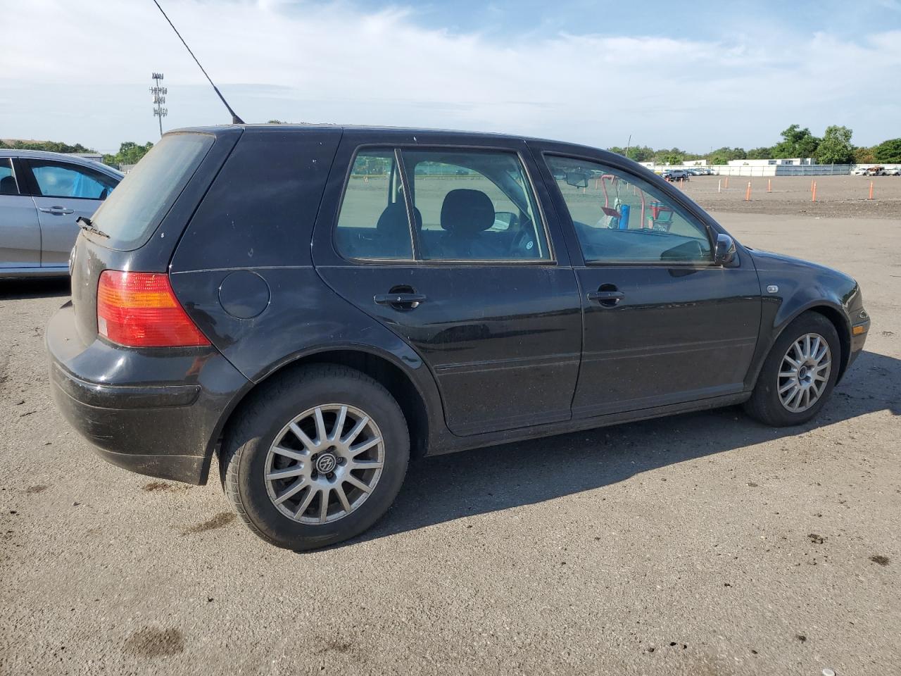 2005 Volkswagen Golf Gls Black vin: 9BWGL61JX54002375