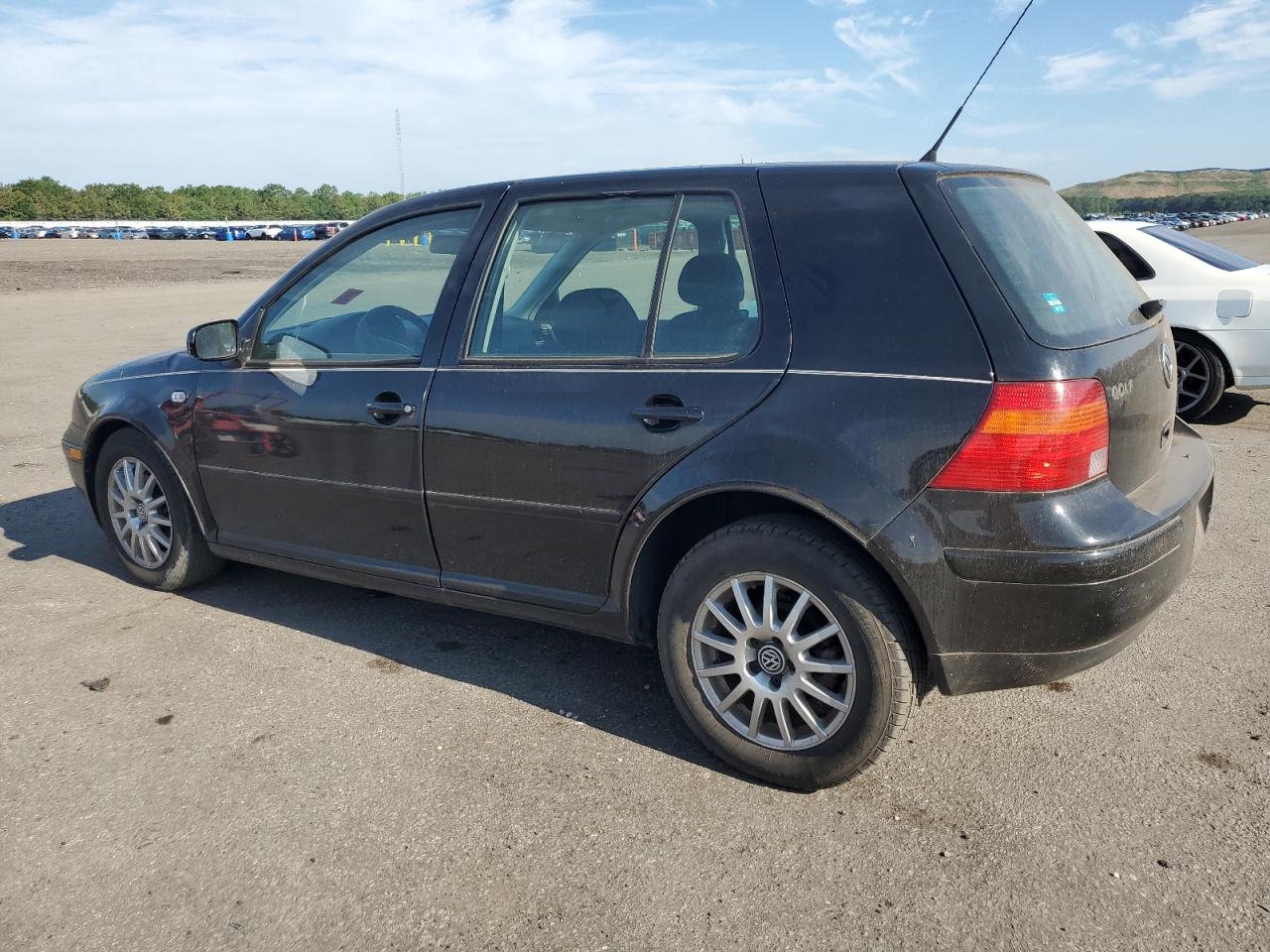 2005 Volkswagen Golf Gls Black vin: 9BWGL61JX54002375