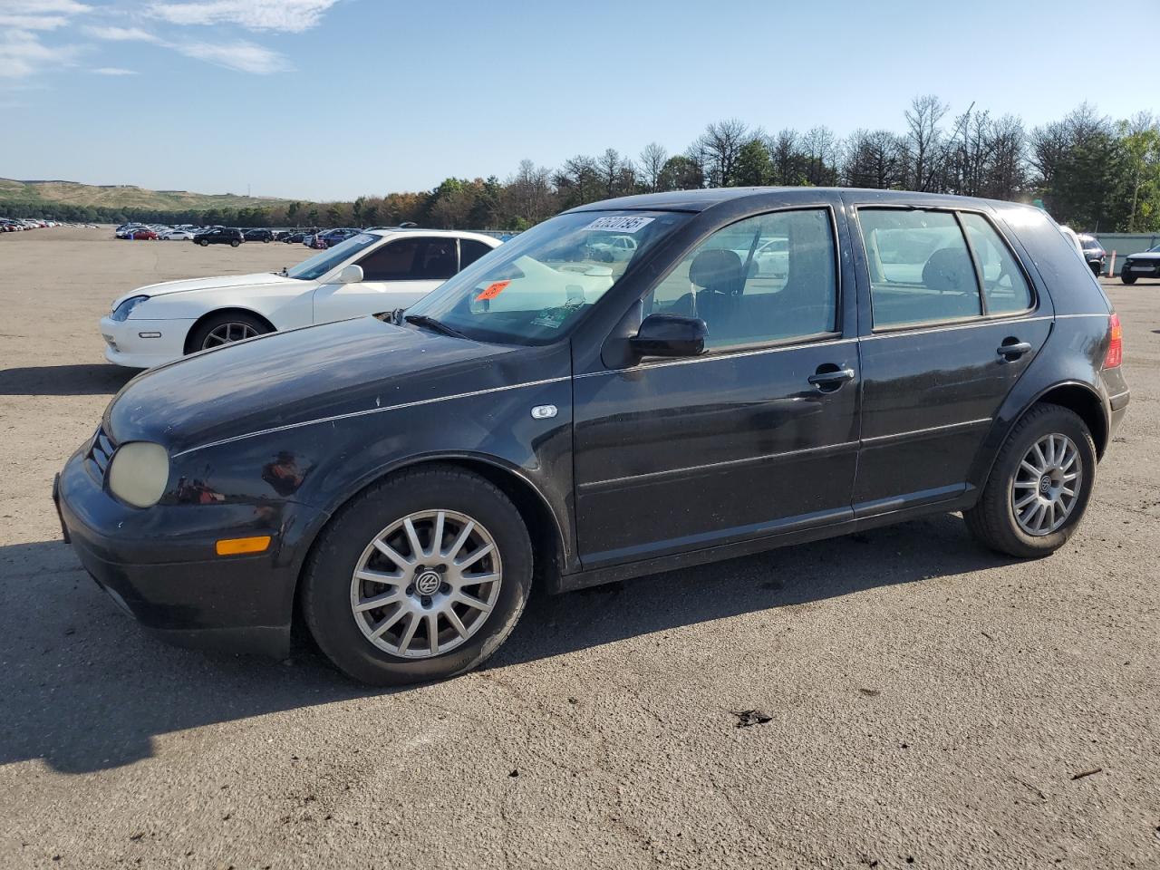 2005 Volkswagen Golf Gls Black vin: 9BWGL61JX54002375