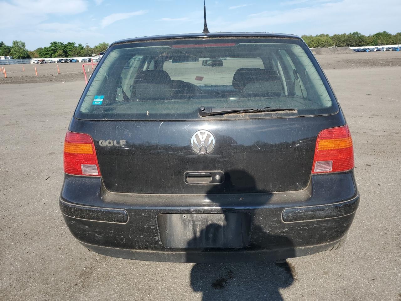 2005 Volkswagen Golf Gls Black vin: 9BWGL61JX54002375
