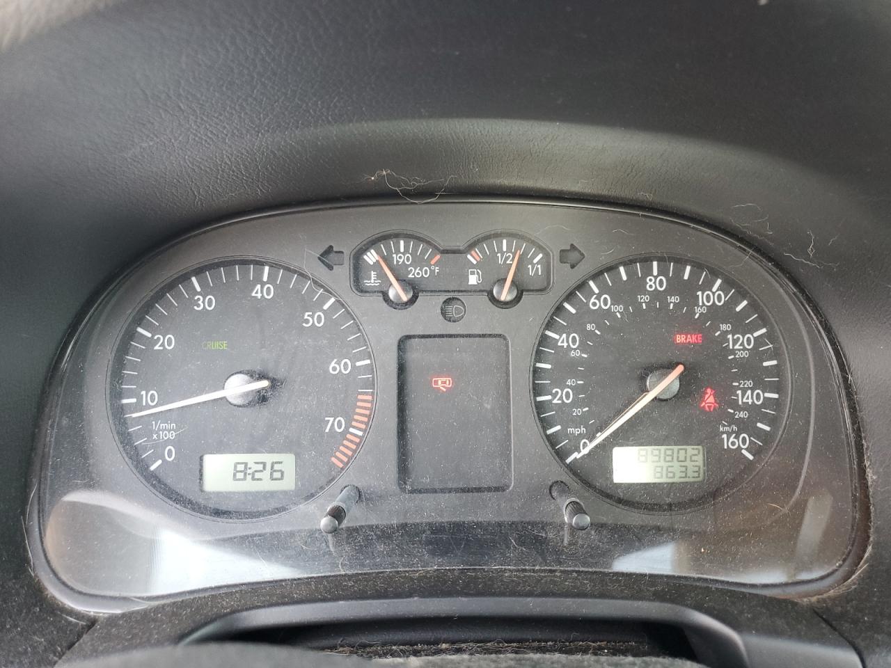 2005 Volkswagen Golf Gls Black vin: 9BWGL61JX54002375