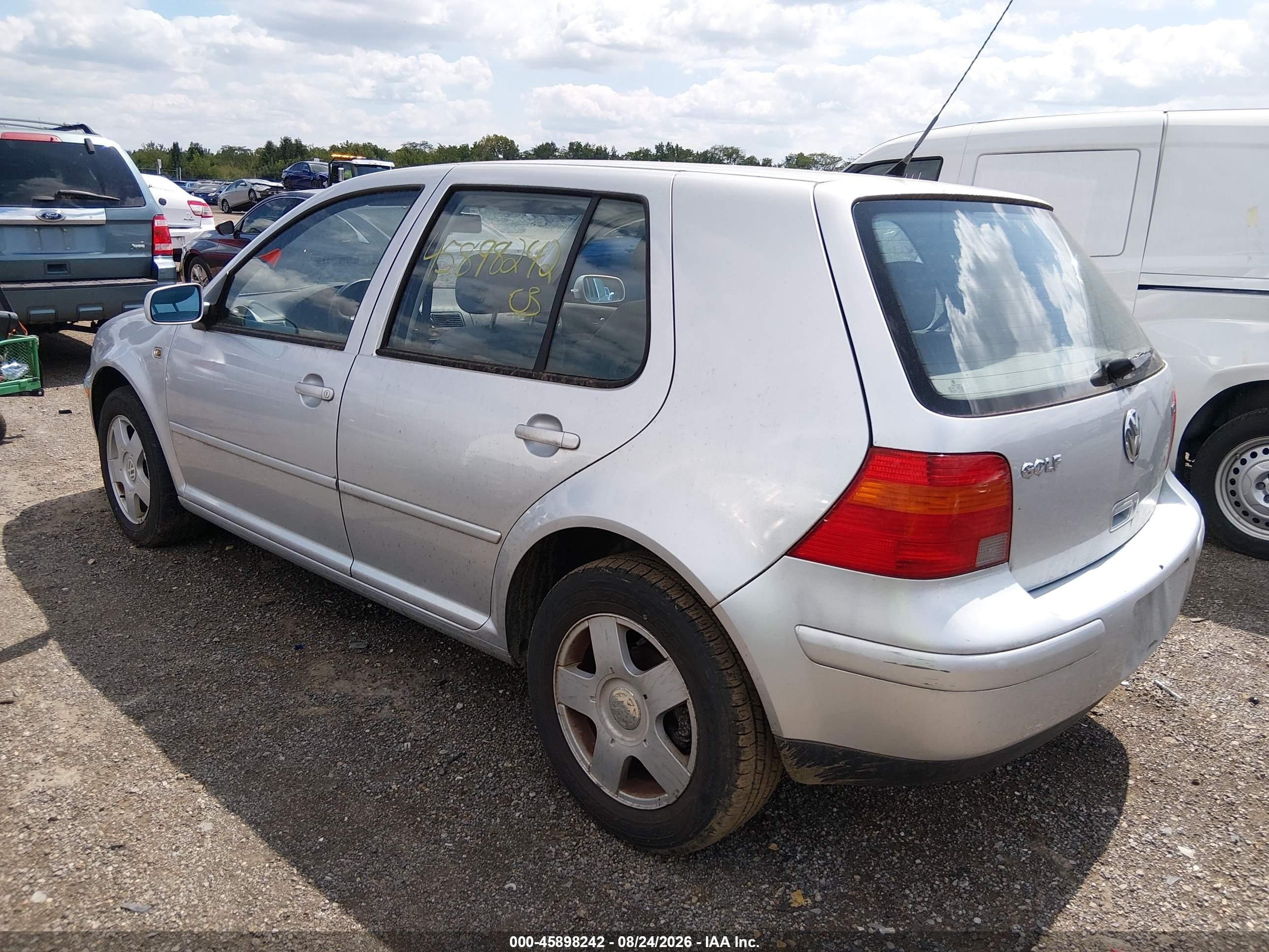 2001 Volkswagen Golf Gls Tdi Silver vin: 9BWGP21J314008106