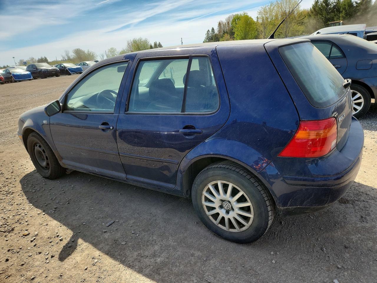 2003 Volkswagen Golf Gls Tdi Blue vin: 9BWGP21J734064715