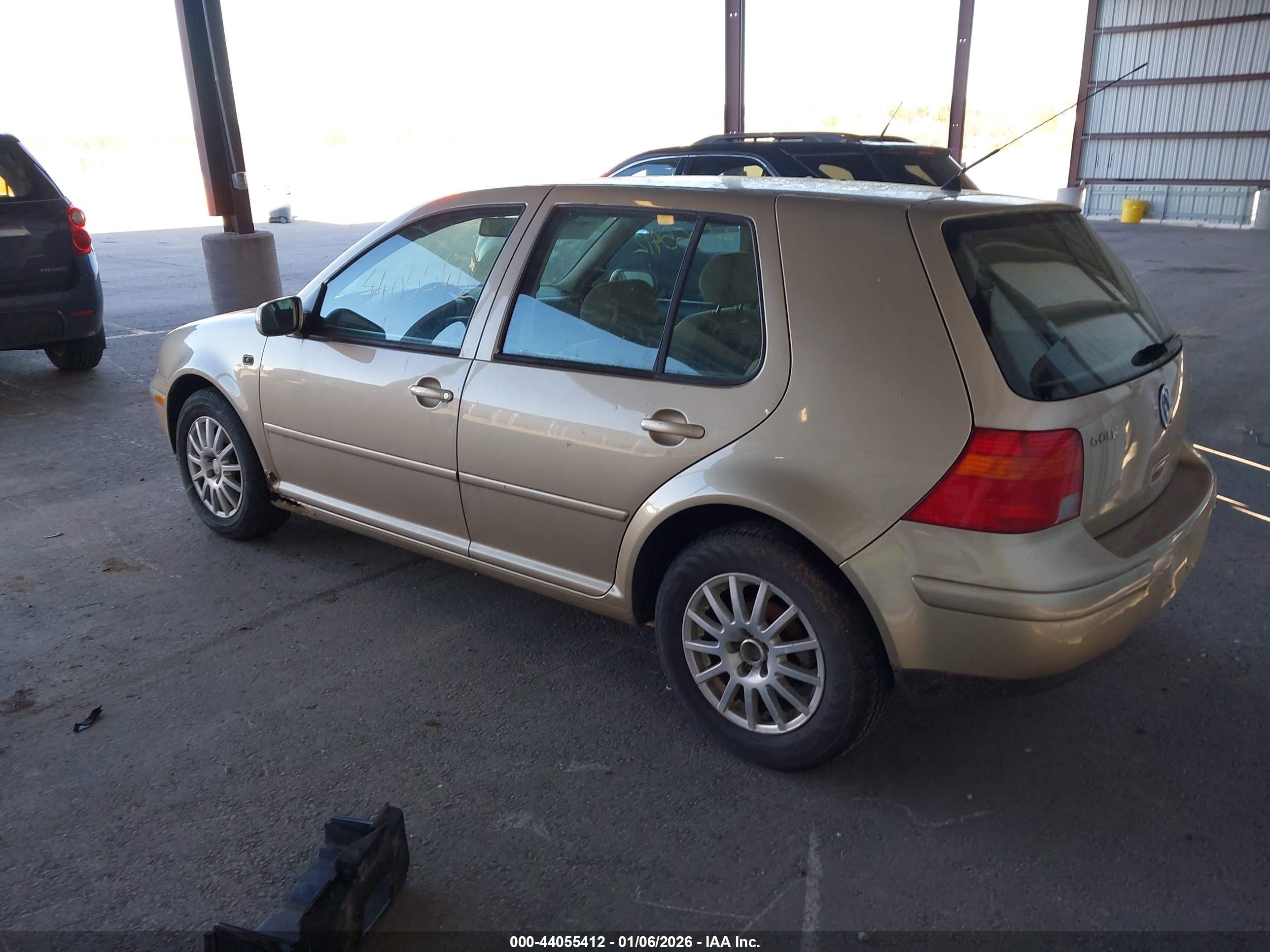 2003 Volkswagen Golf Gls Tdi Gold vin: 9BWGP61J034057435