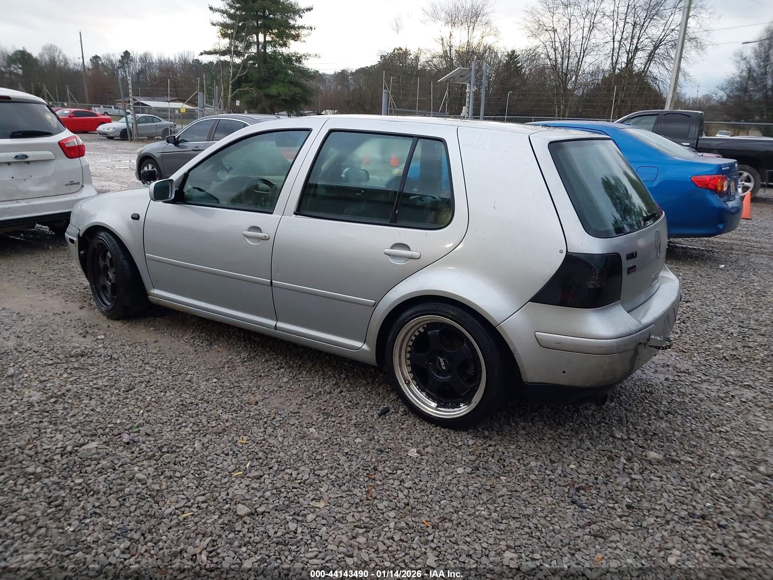 2003 Volkswagen Golf Gls Tdi Silver vin: 9BWGP61J034069200