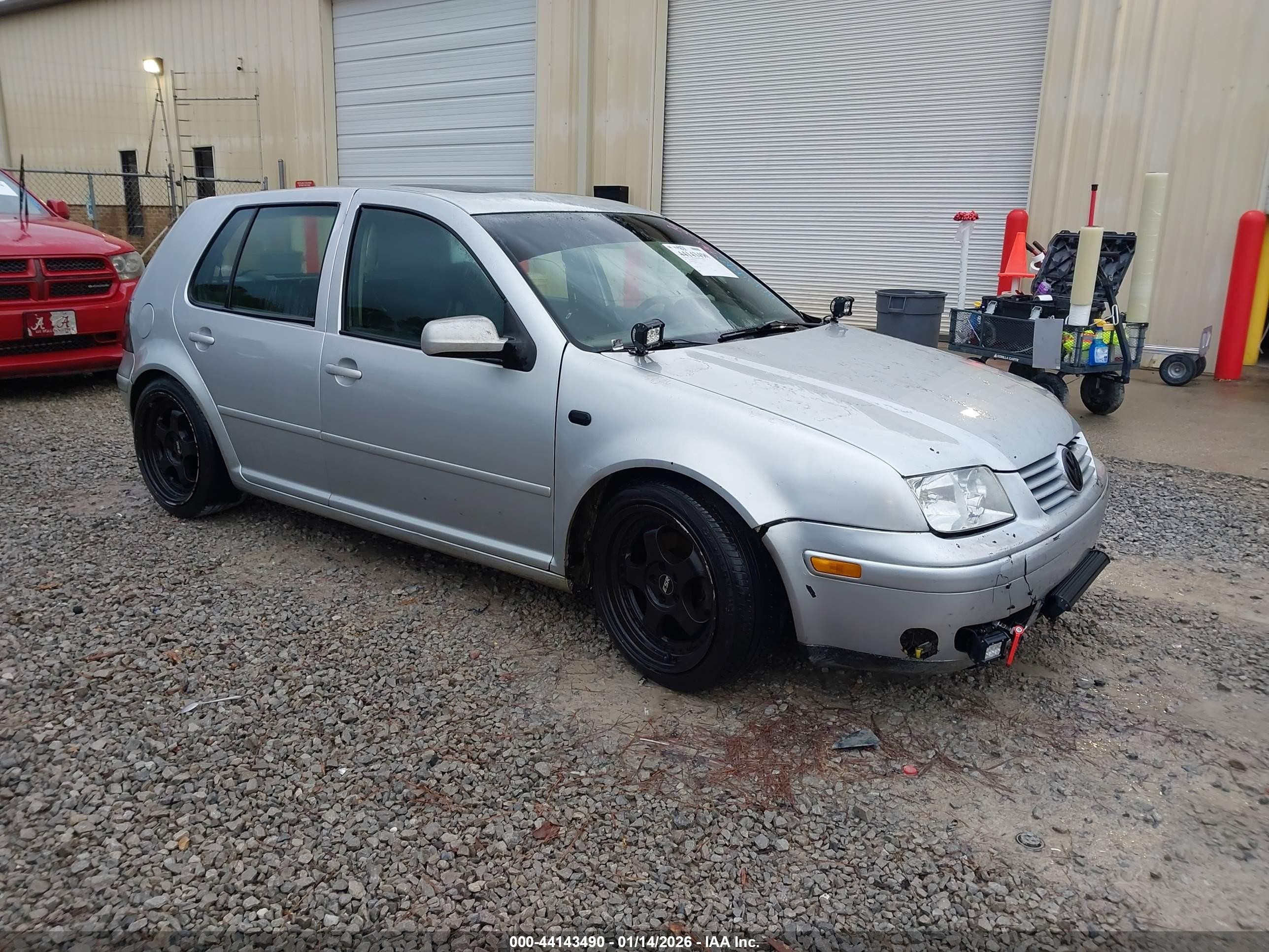 2003 Volkswagen Golf Gls Tdi Silver vin: 9BWGP61J034069200