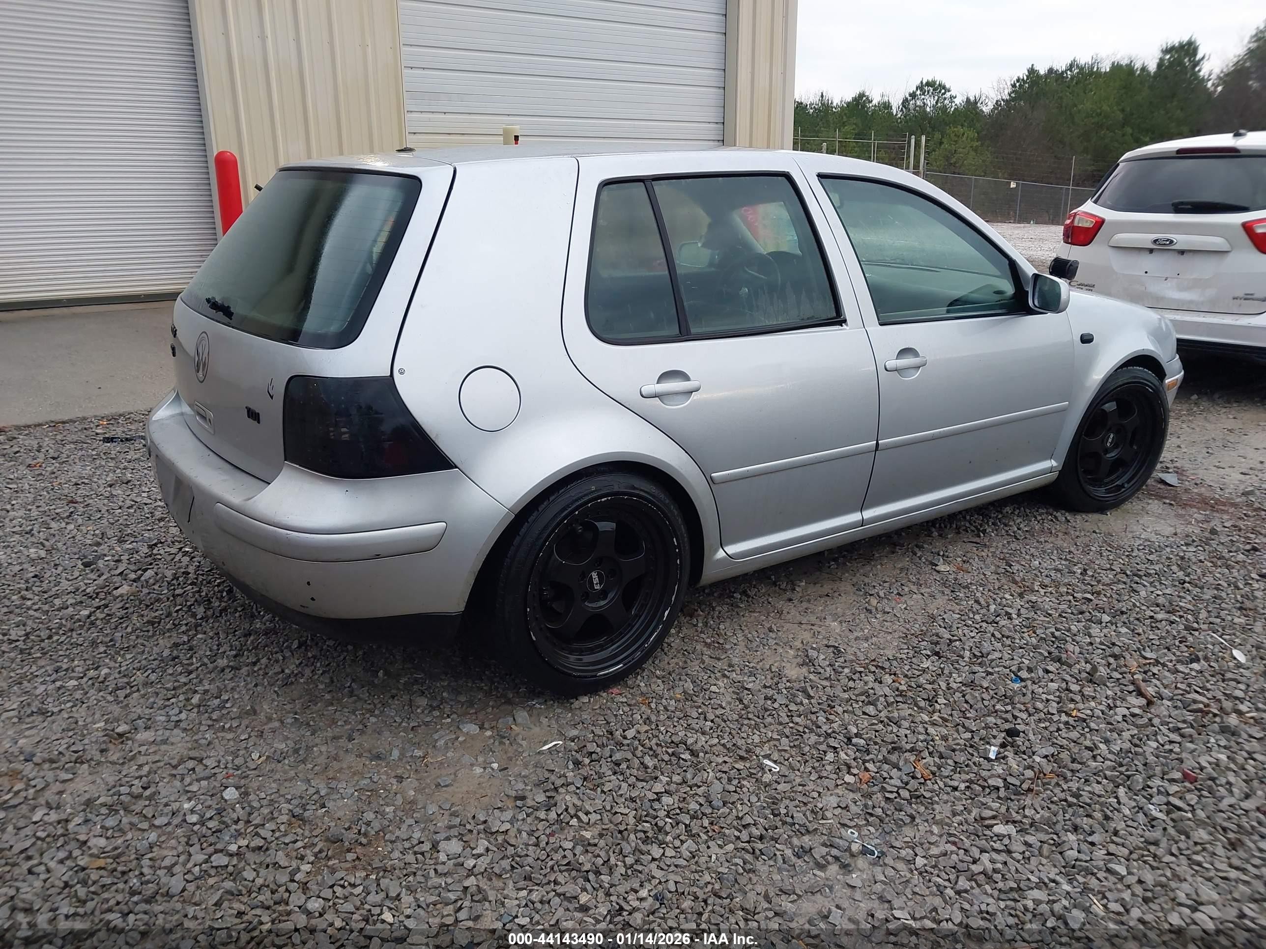 2003 Volkswagen Golf Gls Tdi Silver vin: 9BWGP61J034069200
