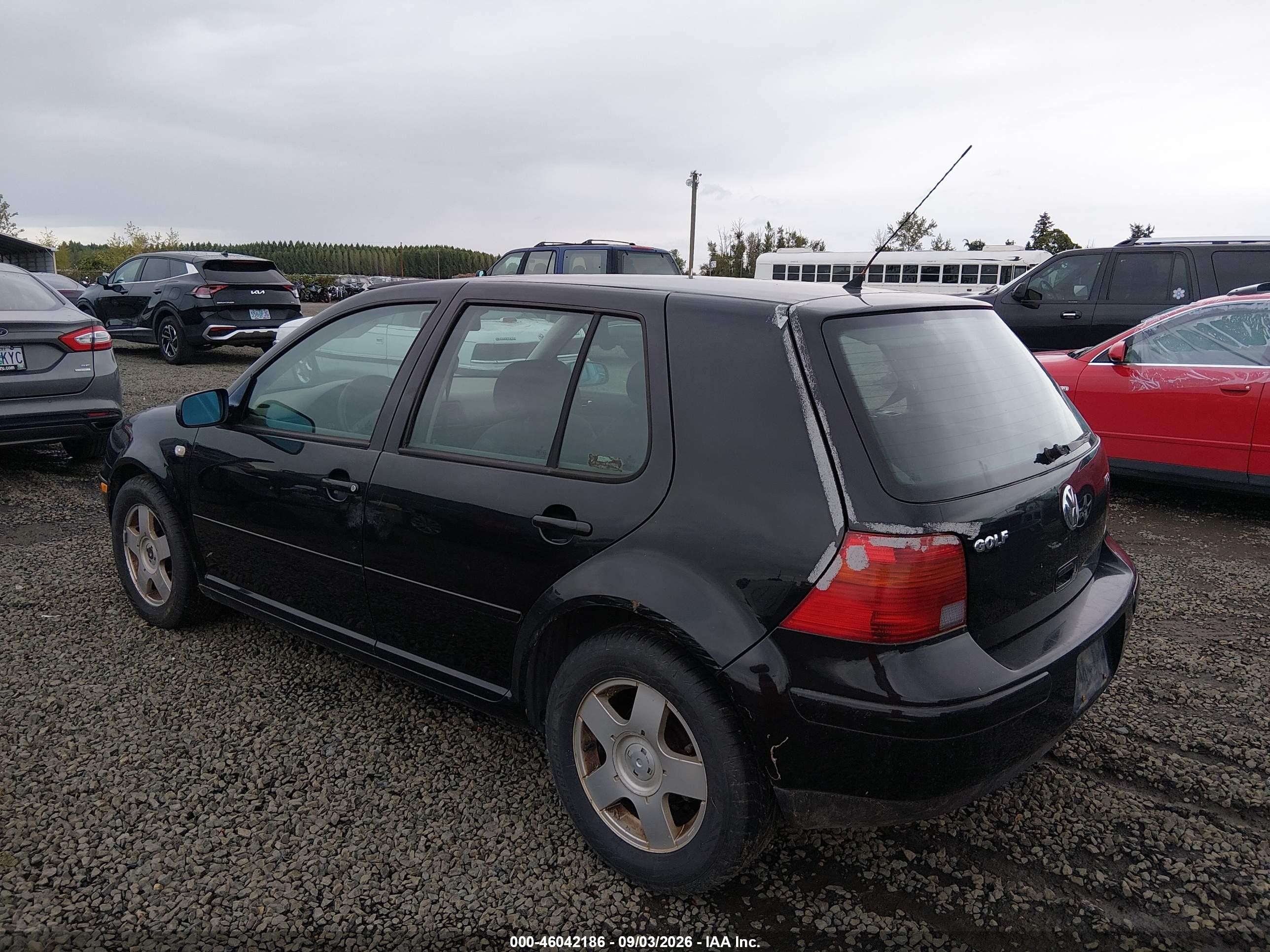 2002 Volkswagen Golf Gls Tdi Черный vin: 9BWGP61J324035654