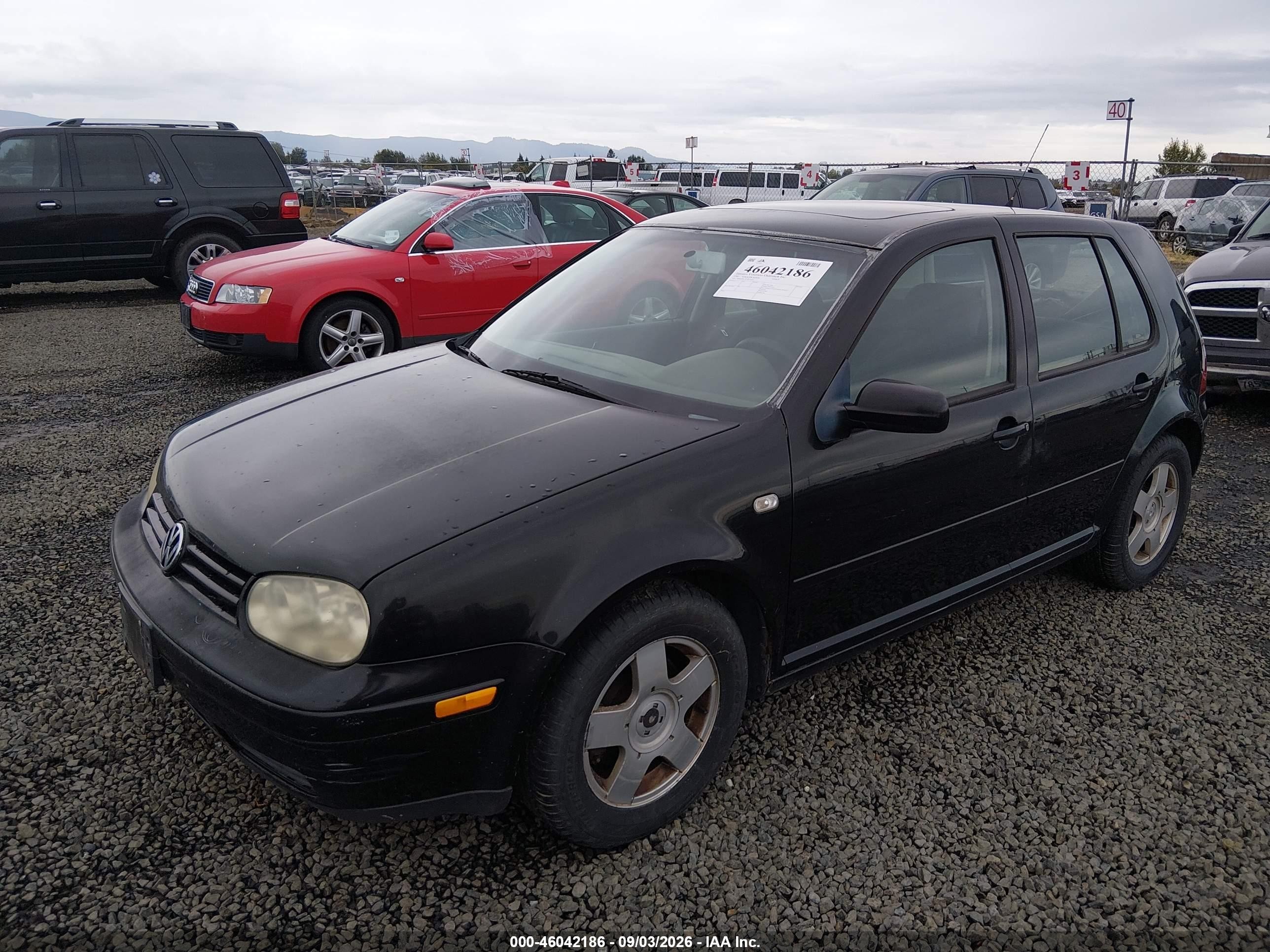 2002 Volkswagen Golf Gls Tdi Черный vin: 9BWGP61J324035654