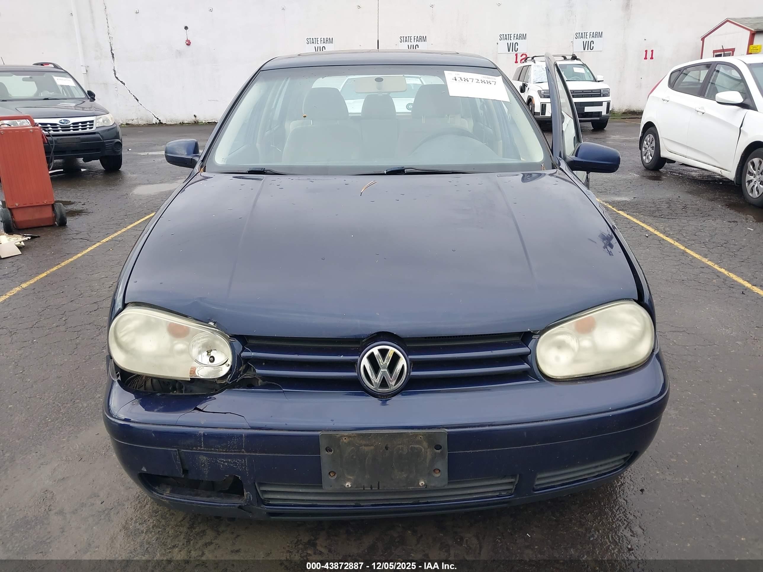 2003 Volkswagen Golf Gls Tdi Dark Blue vin: 9BWGP61J634016274