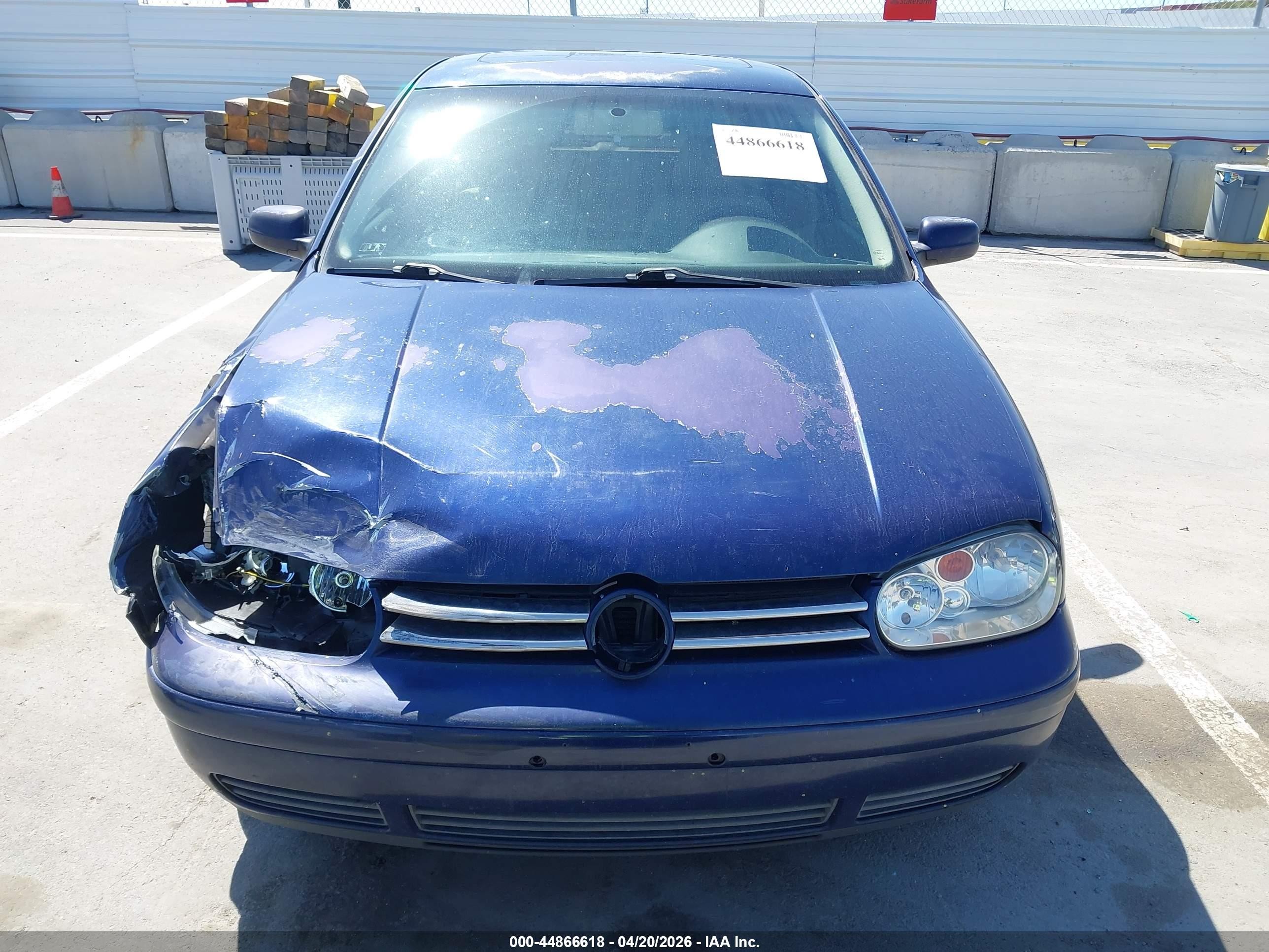 2003 Volkswagen Golf Gls Tdi Blue vin: 9BWGP61J634072036