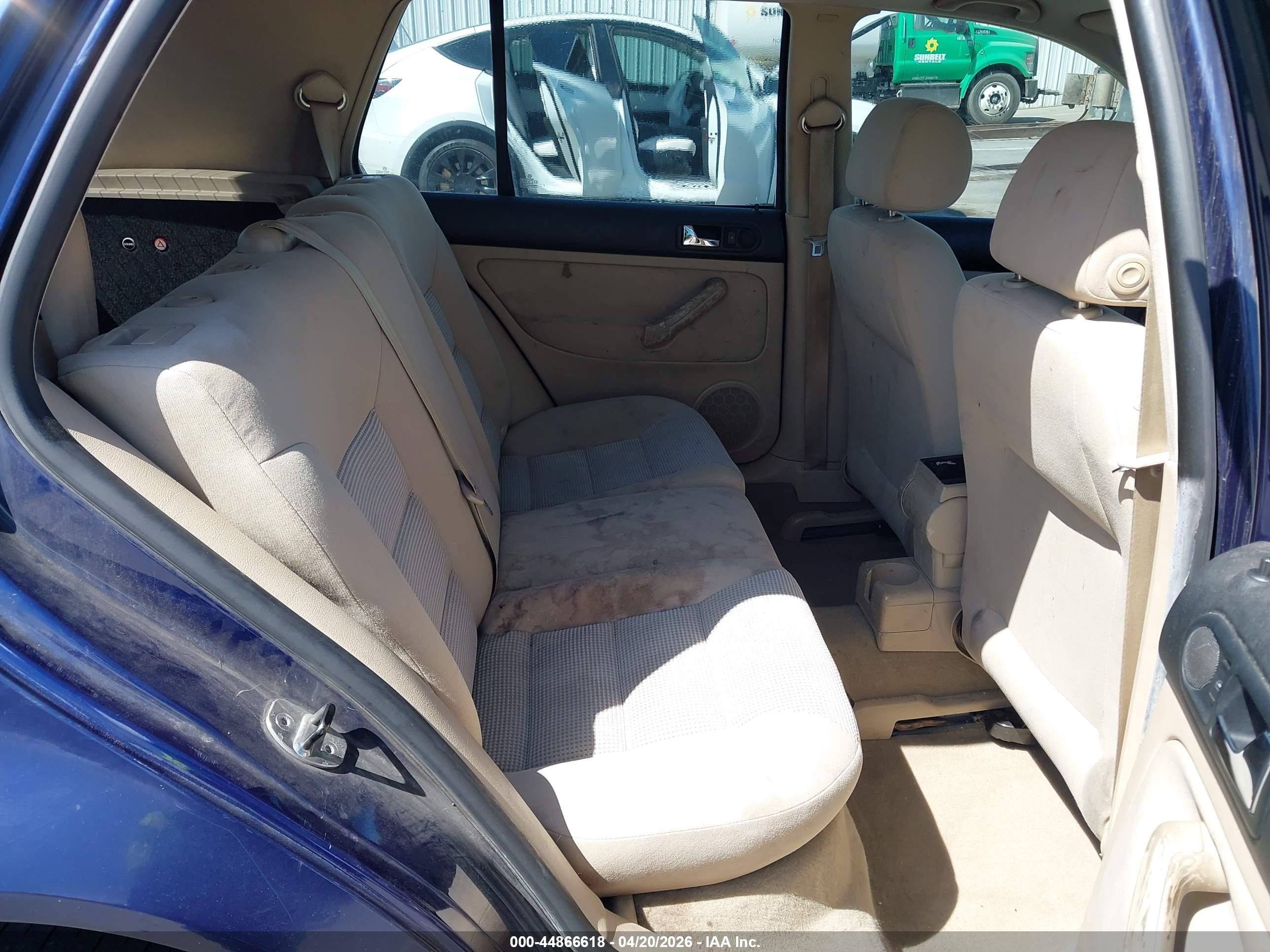 2003 Volkswagen Golf Gls Tdi Blue vin: 9BWGP61J634072036