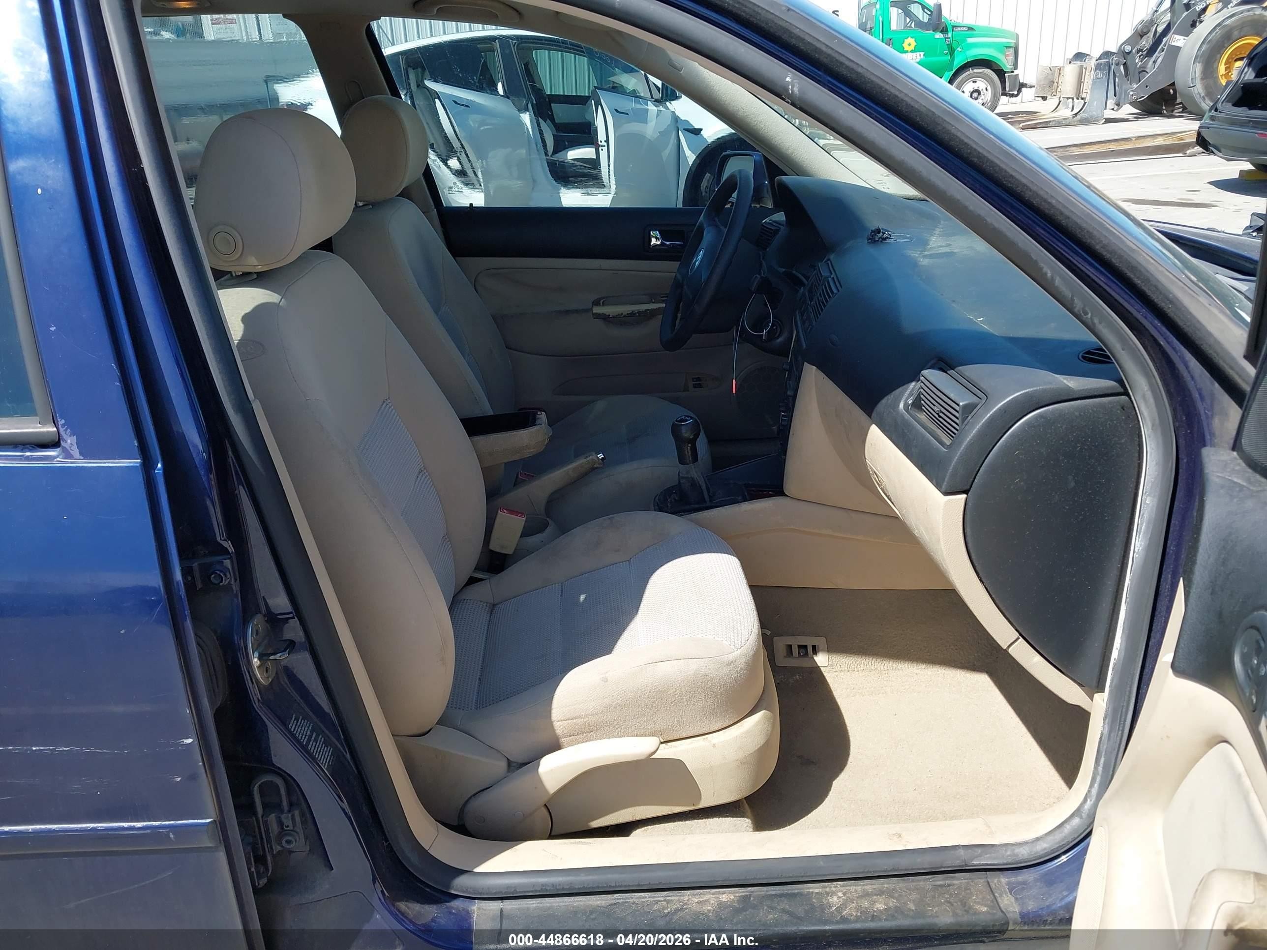 2003 Volkswagen Golf Gls Tdi Blue vin: 9BWGP61J634072036