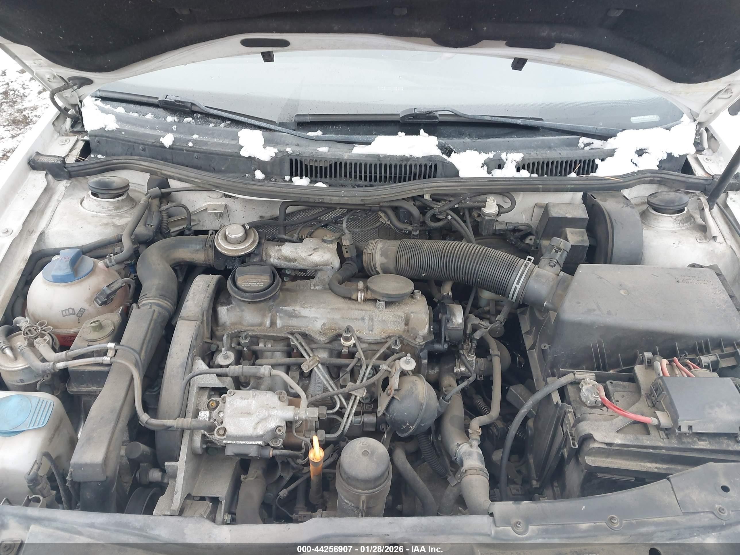2003 Volkswagen Golf Gls Tdi White vin: 9BWGP61J834008399