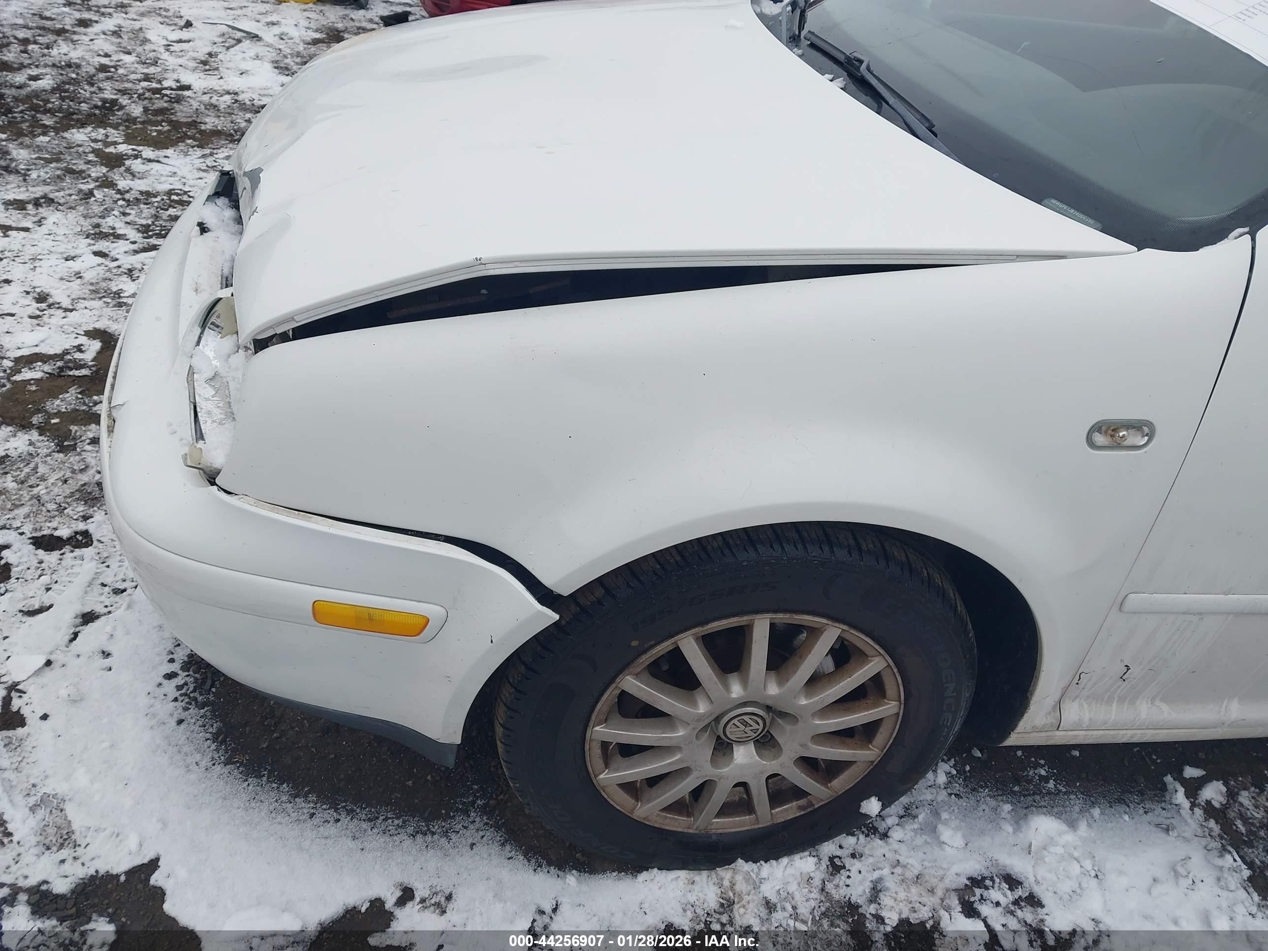 2003 Volkswagen Golf Gls Tdi White vin: 9BWGP61J834008399