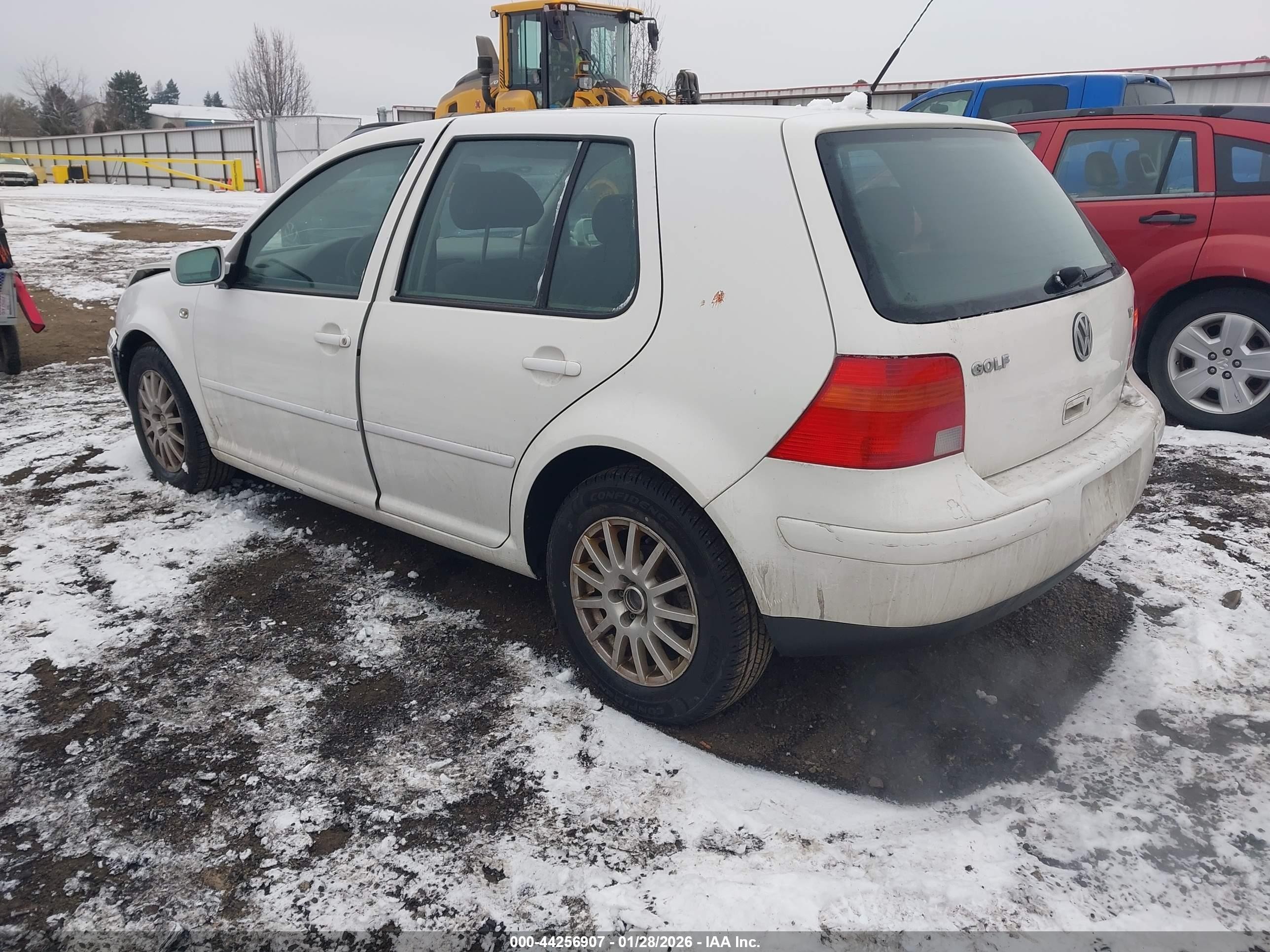 2003 Volkswagen Golf Gls Tdi White vin: 9BWGP61J834008399