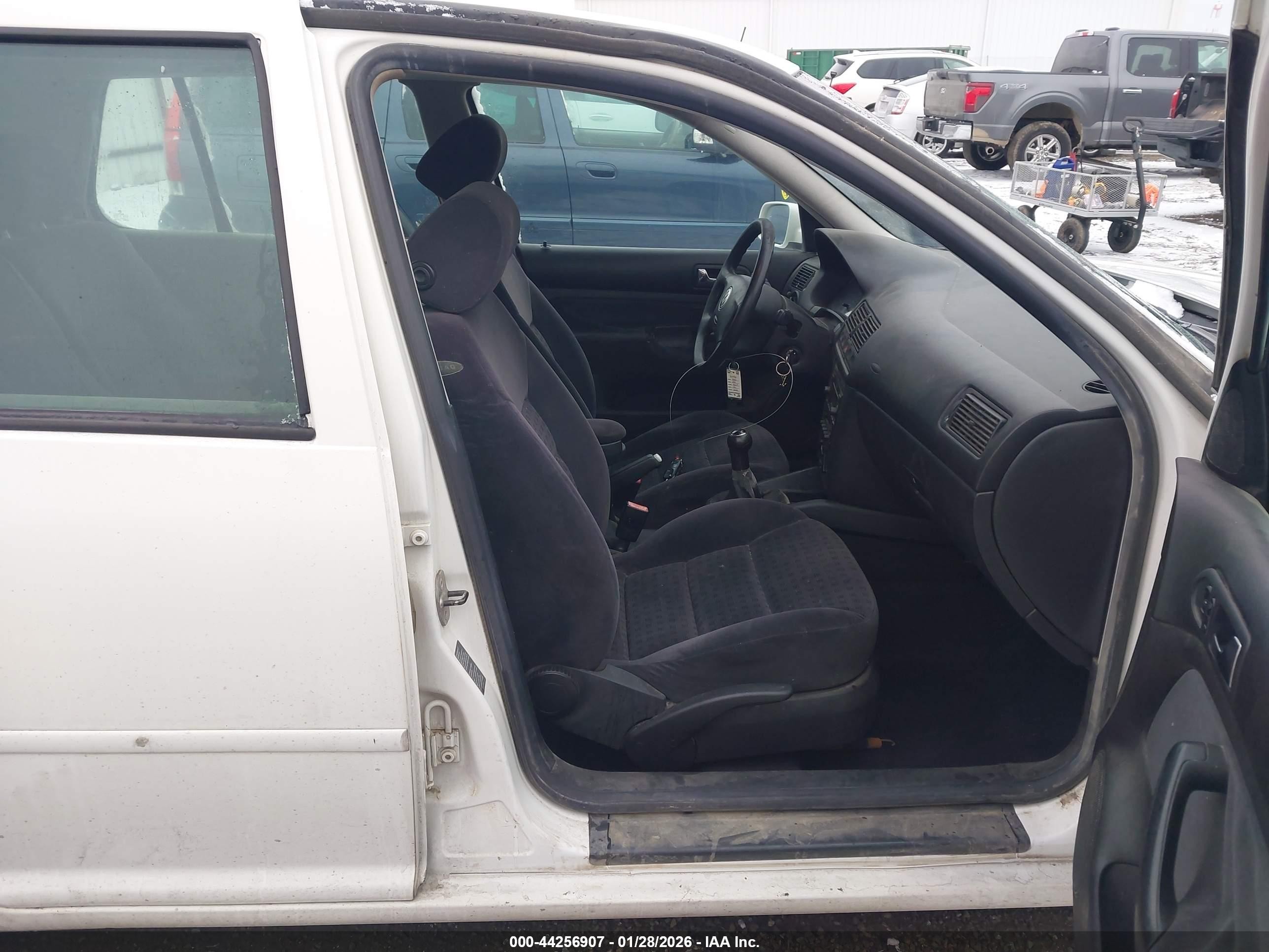2003 Volkswagen Golf Gls Tdi White vin: 9BWGP61J834008399
