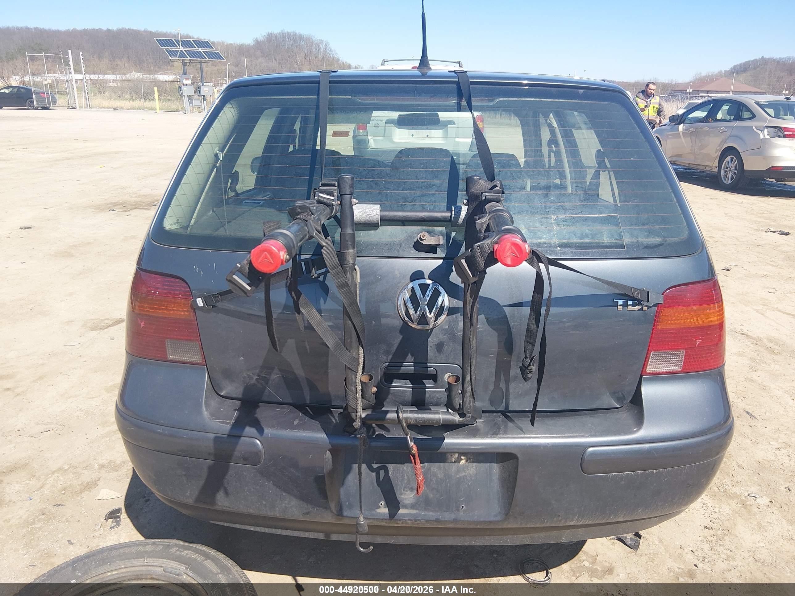 2005 Volkswagen Golf Gls Tdi Серый vin: 9BWGR61J354029948