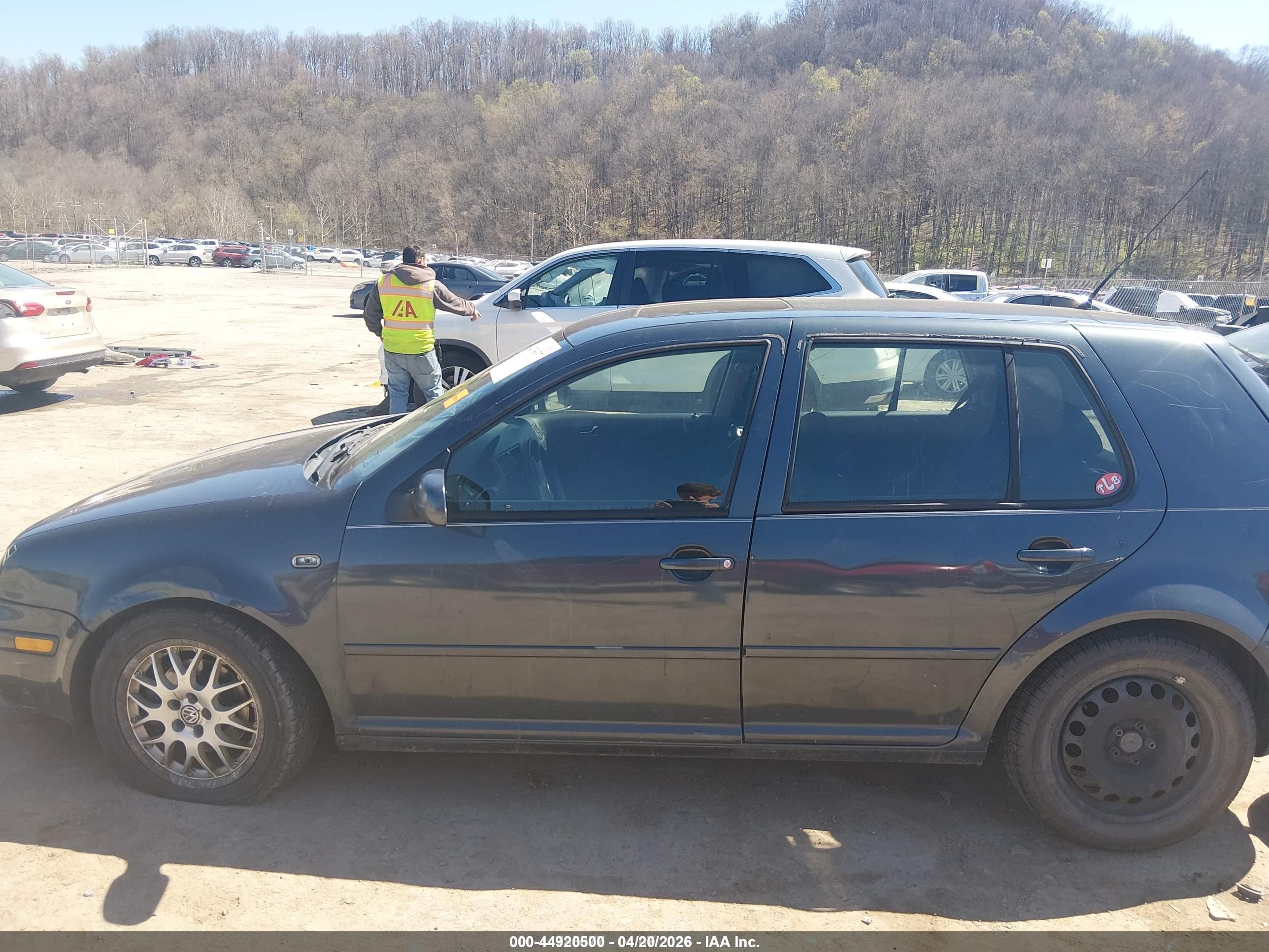 2005 Volkswagen Golf Gls Tdi Серый vin: 9BWGR61J354029948