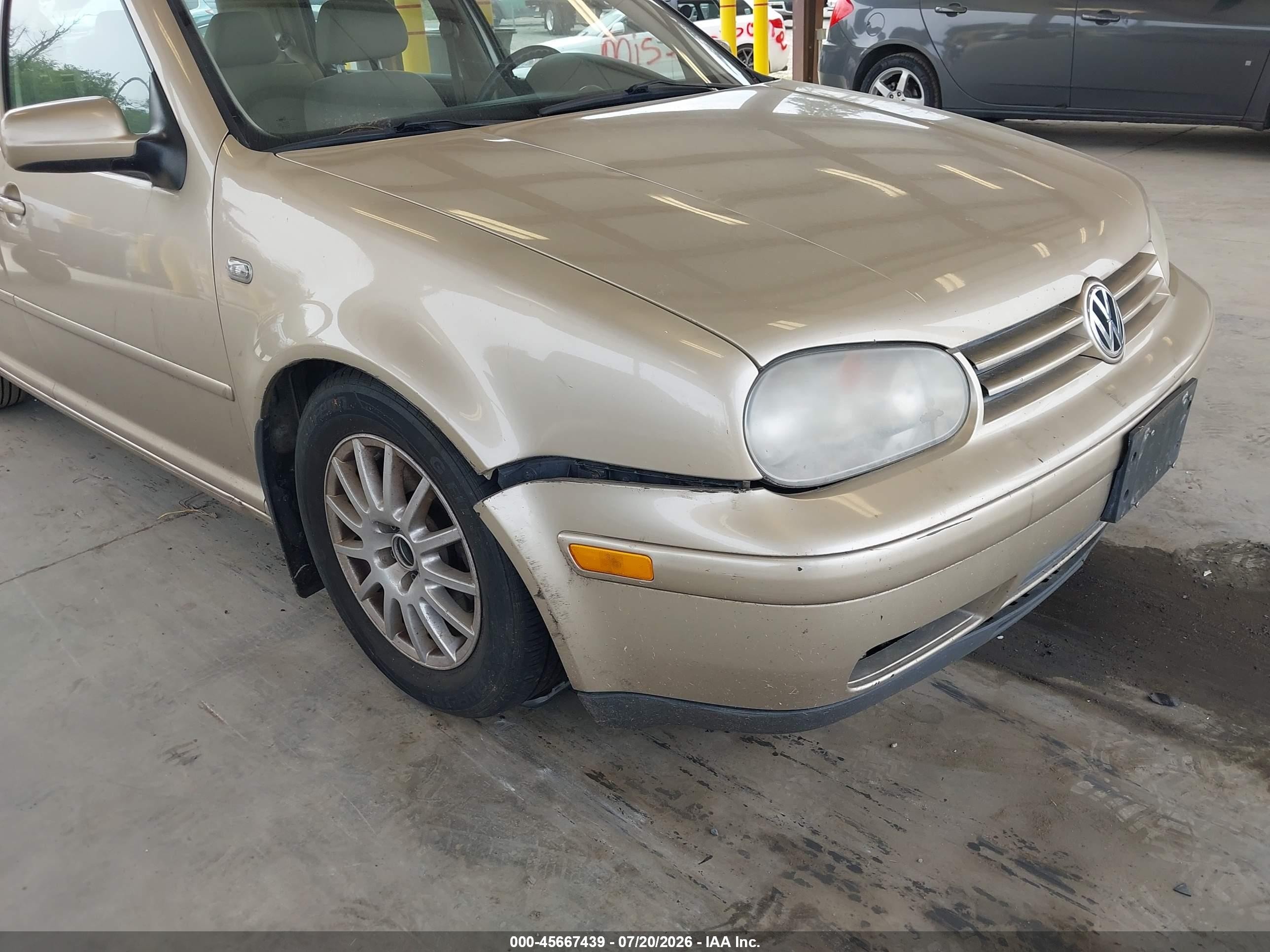 2005 Volkswagen Golf Gls Tdi Gold vin: 9BWGR61J554017199