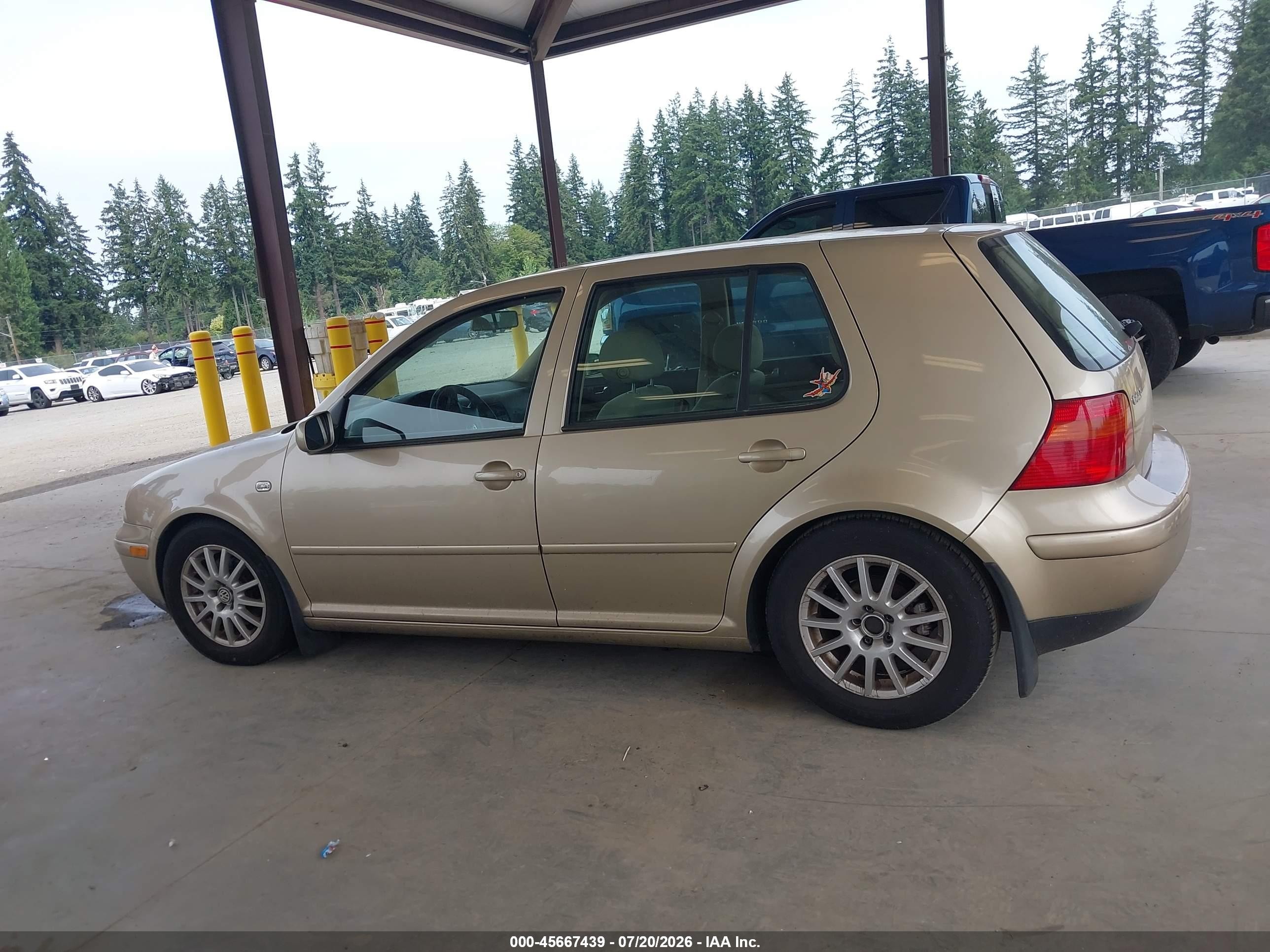 2005 Volkswagen Golf Gls Tdi Gold vin: 9BWGR61J554017199